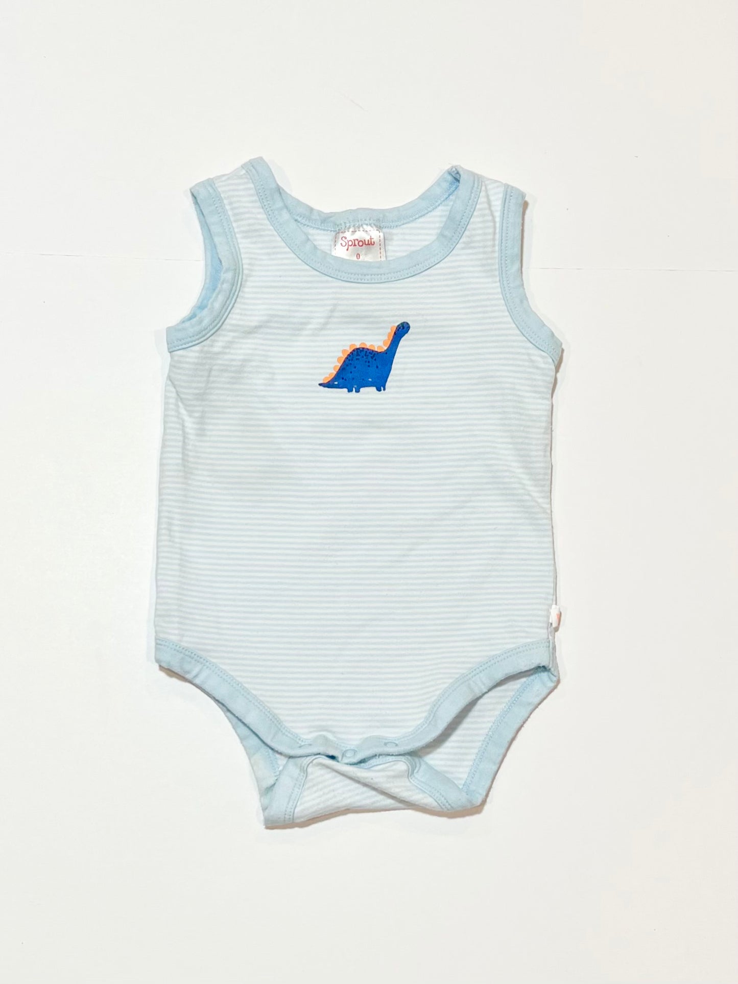 Striped dino bodysuit - Size 0