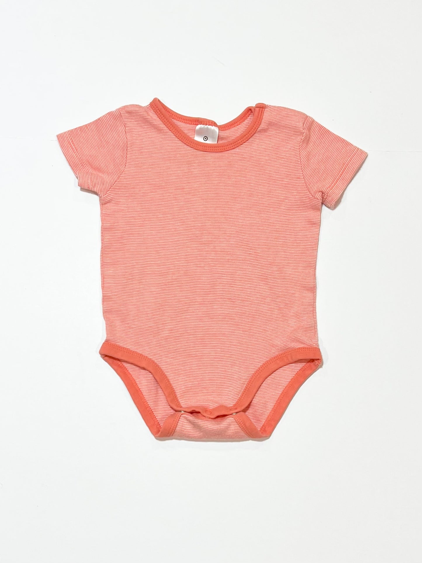 Orange striped bodysuit - Size 0