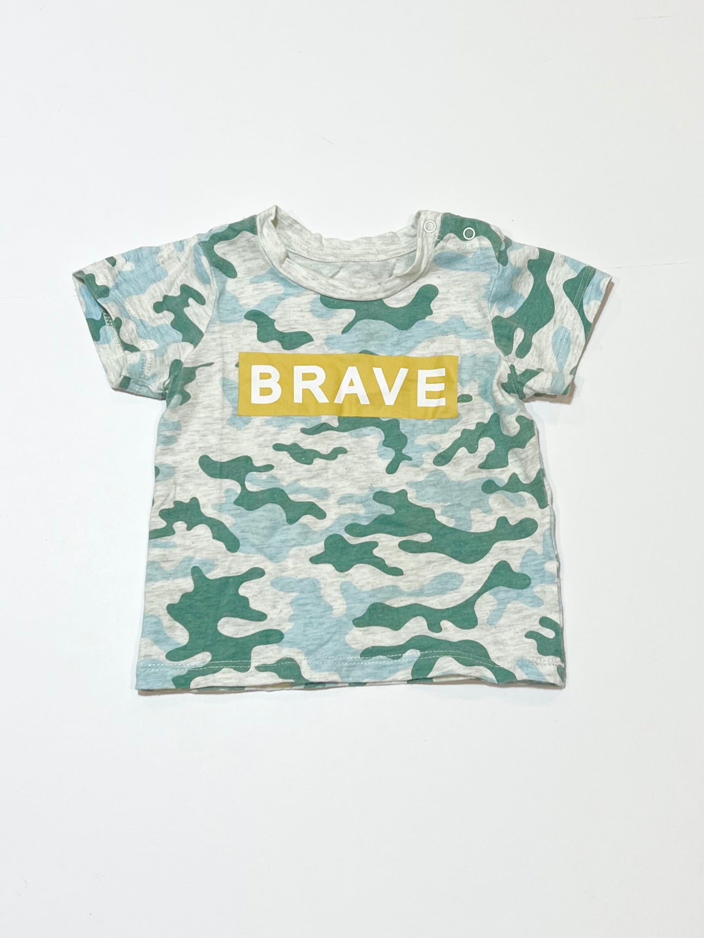 Camoflauge tee - Size 0