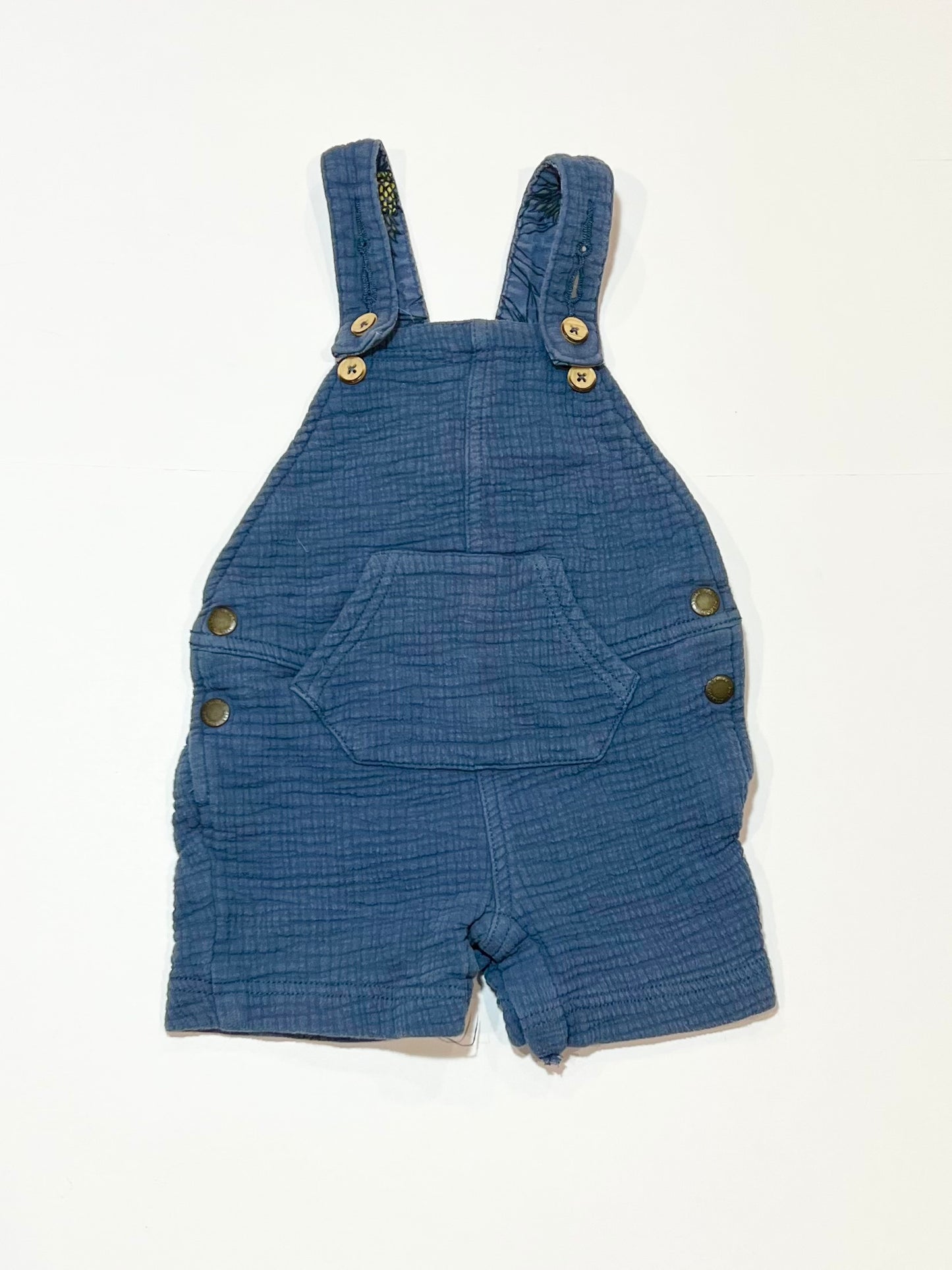 Woven cotten overalls - Size 9-12 months