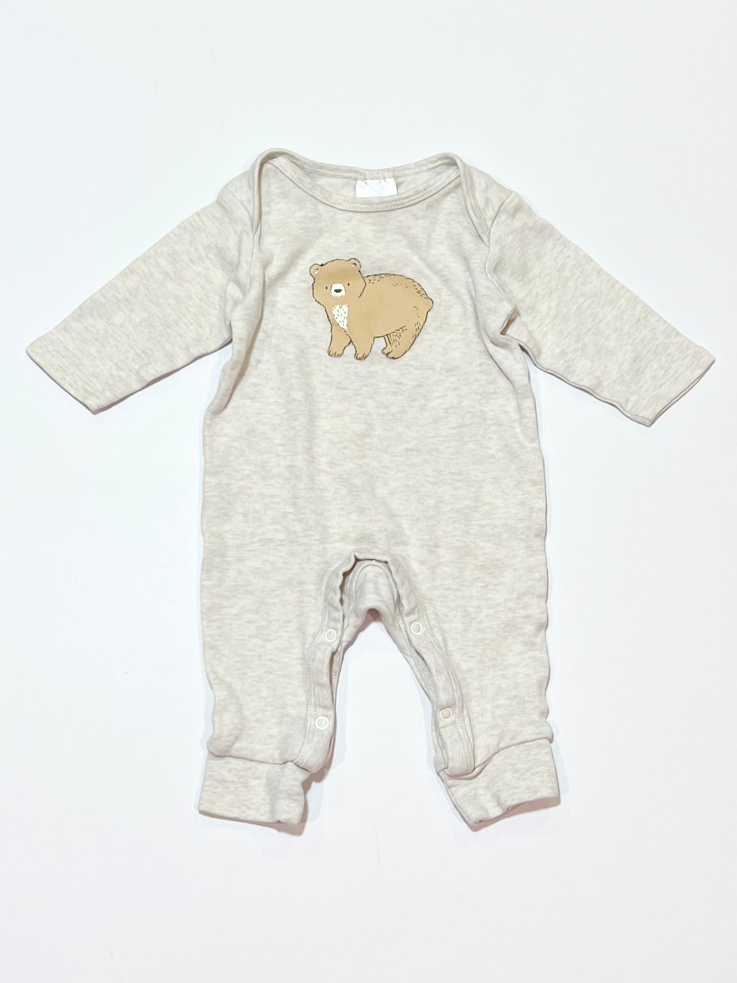 Bear onesie - Size 0000