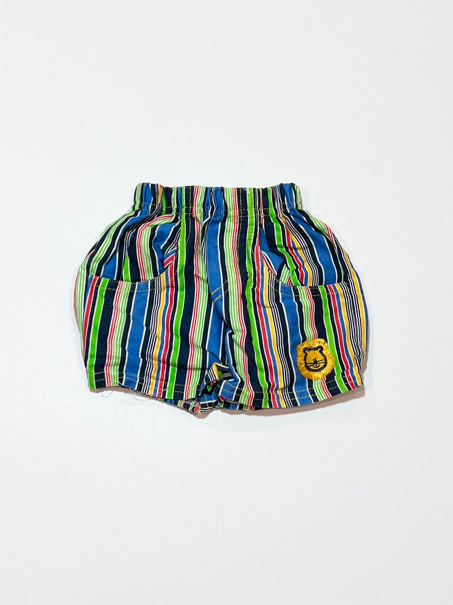 Striped lion shorts - Size 0000