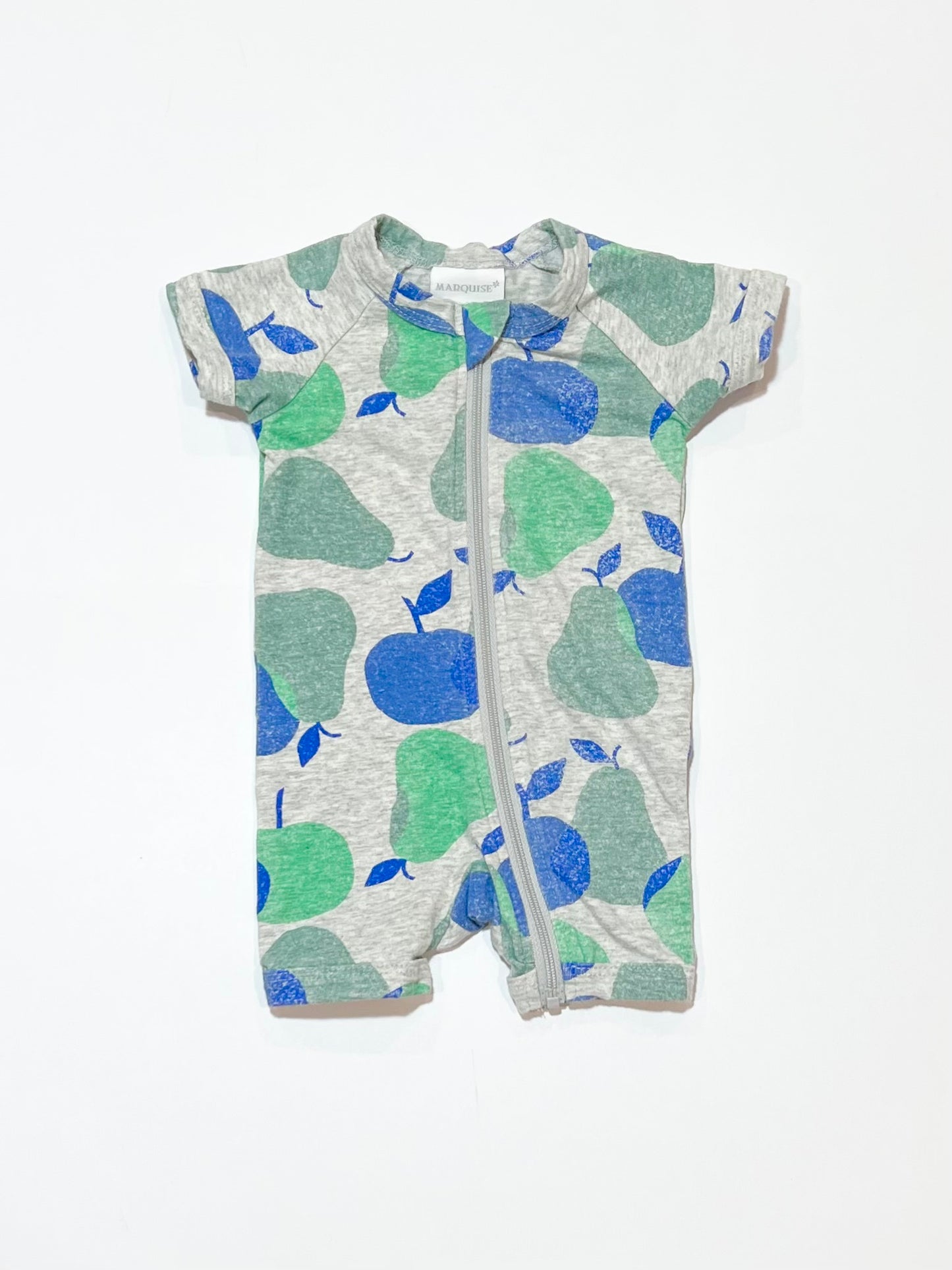 Fruit zip romper - Size 0000