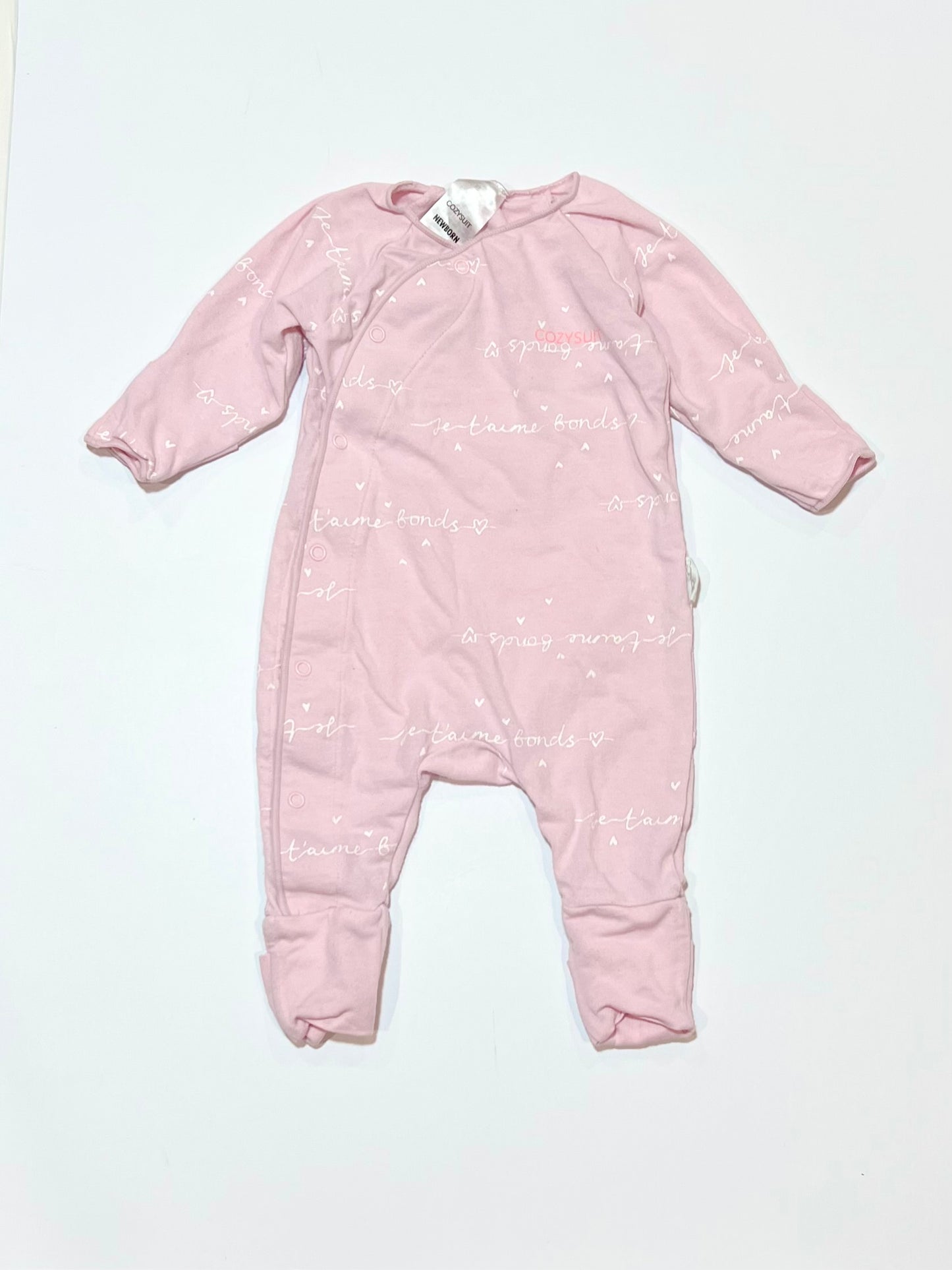 Pink Cosysuit - Size 0000