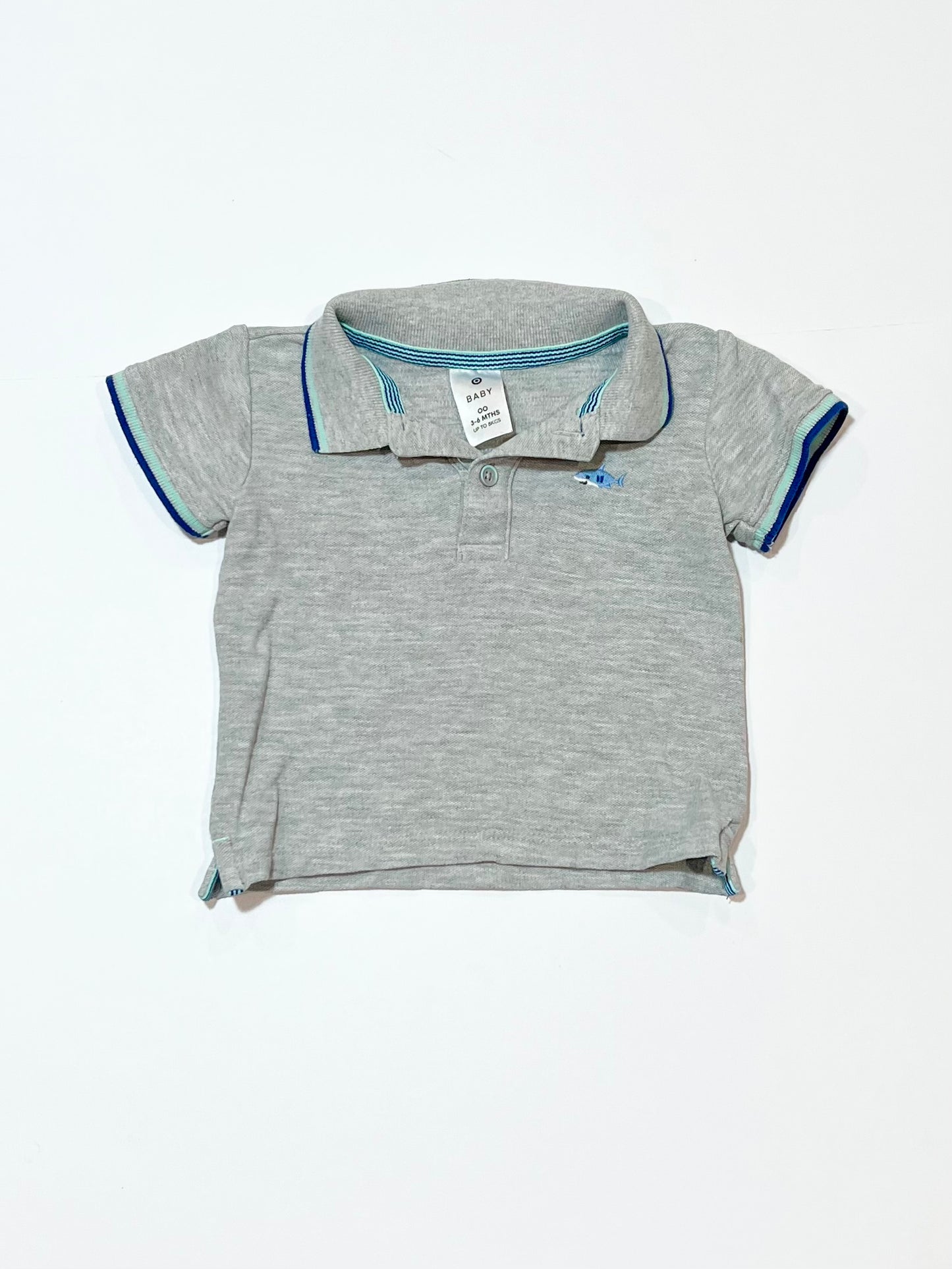 Grey polo shirt - Size 00