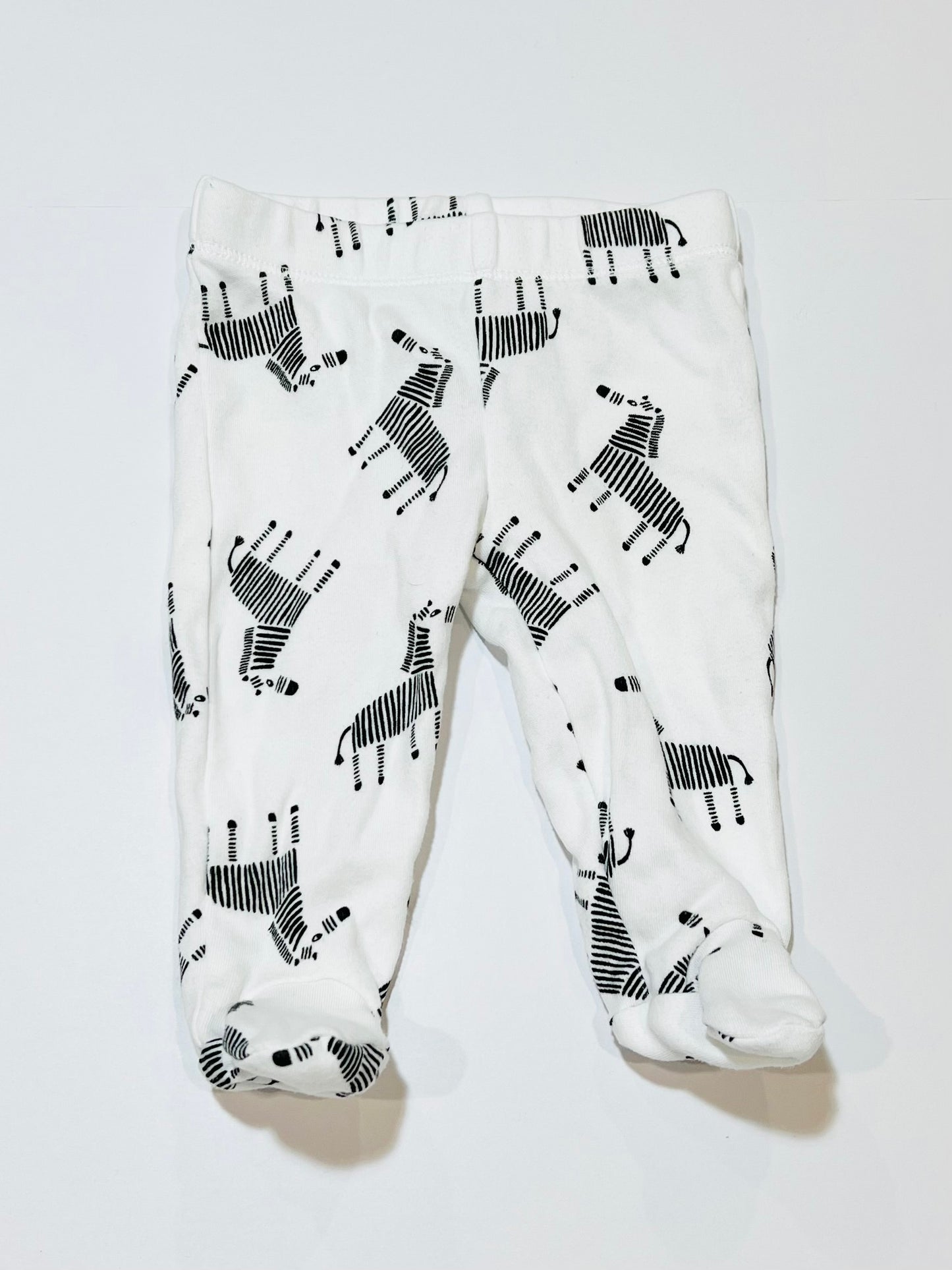 Zebra footed pants - Size 0000