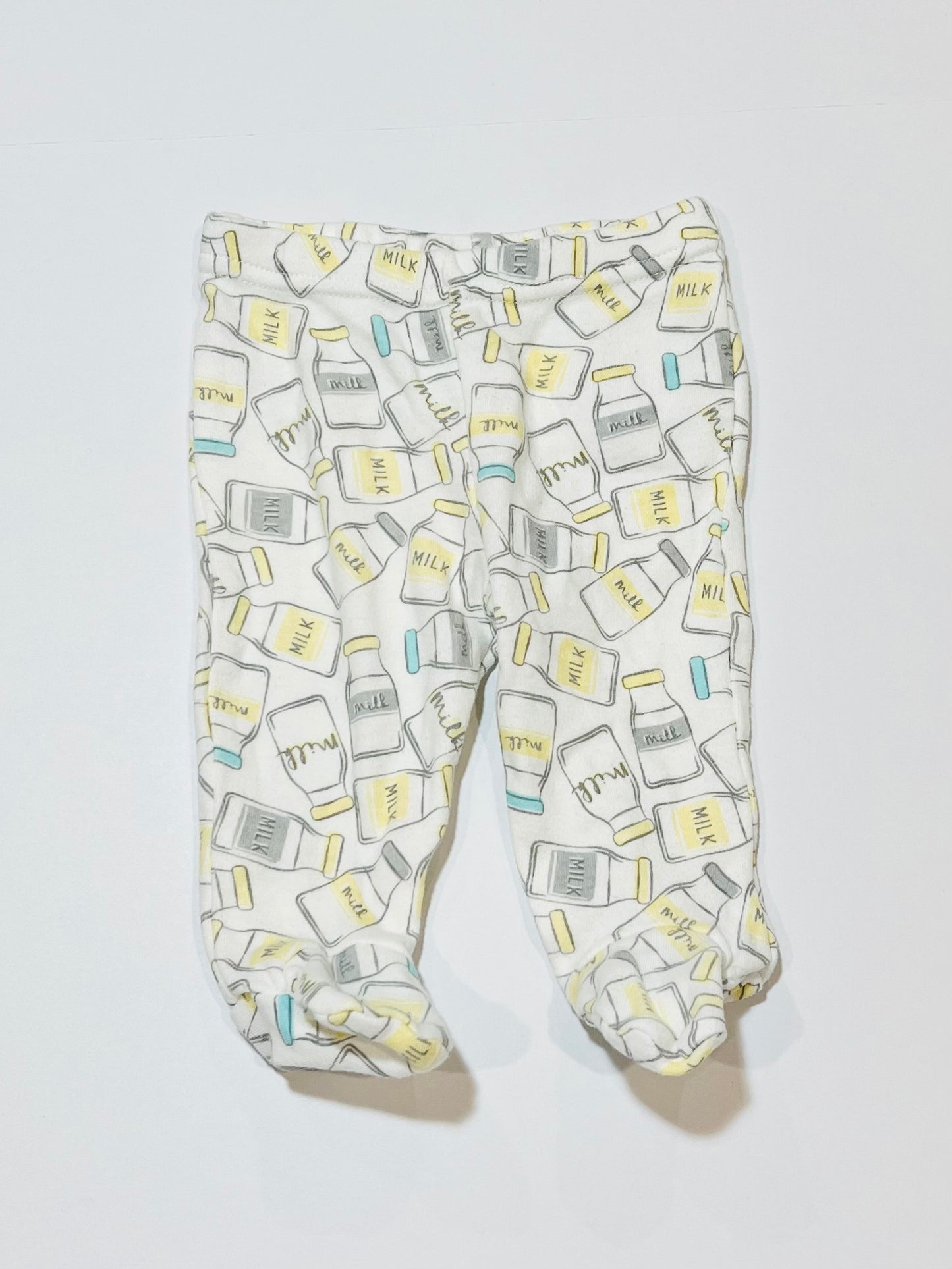 Milk bottle footed pants - Size 0000