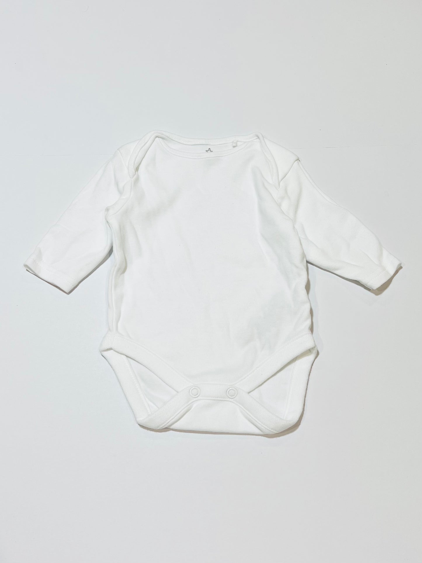 White bodysuit - Size 1 month