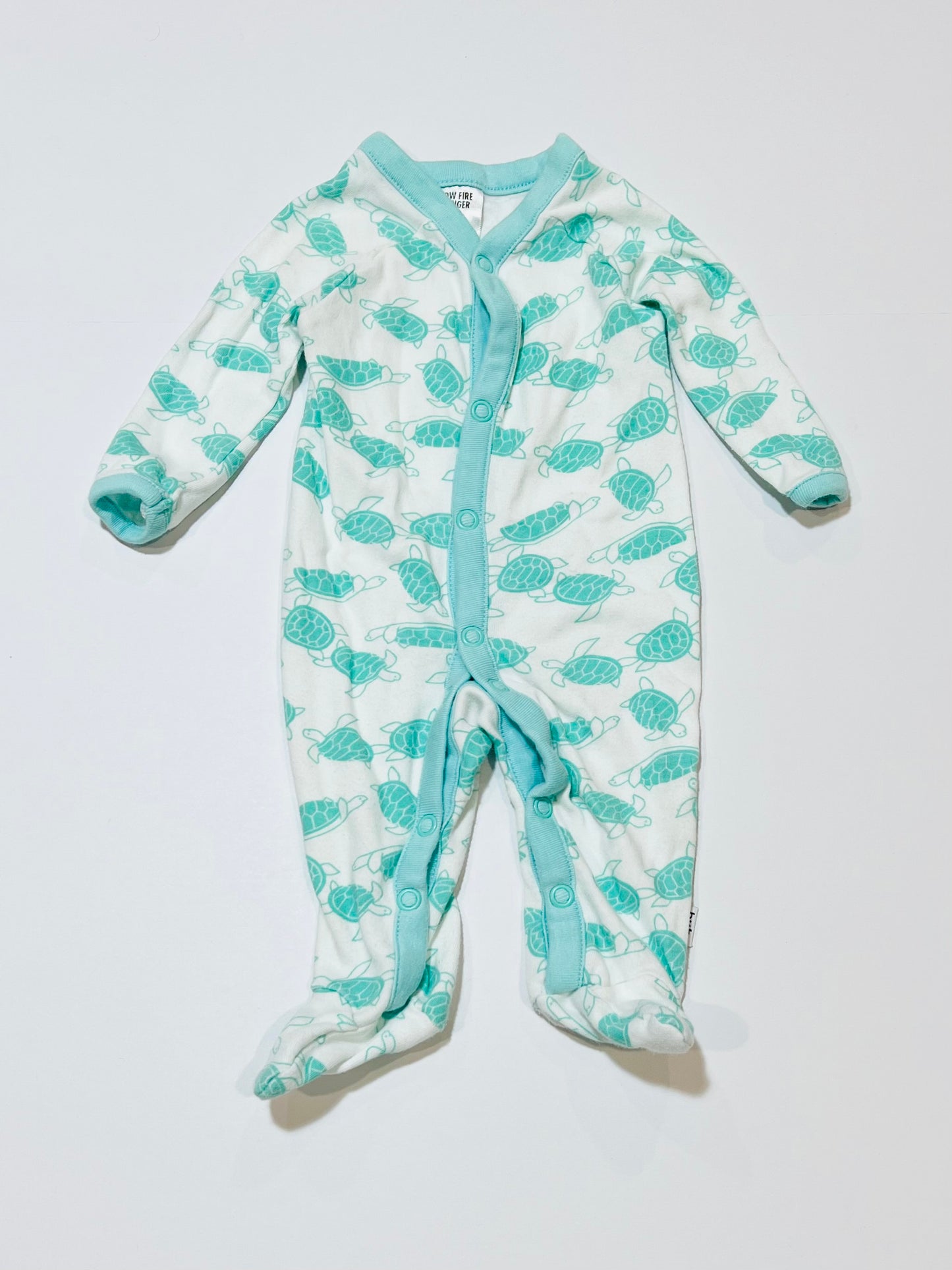 Turtles onesie - Size 0000