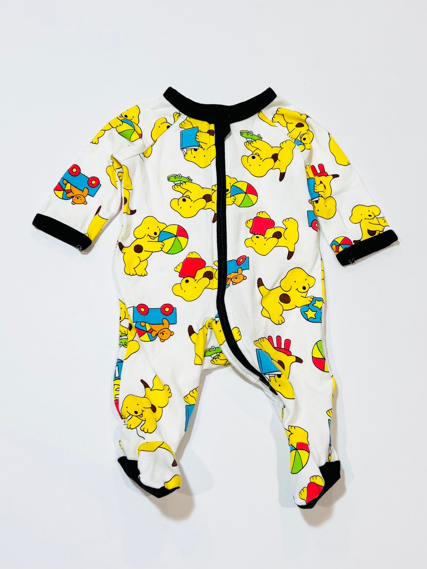 Spot zip onesie - Size 0000