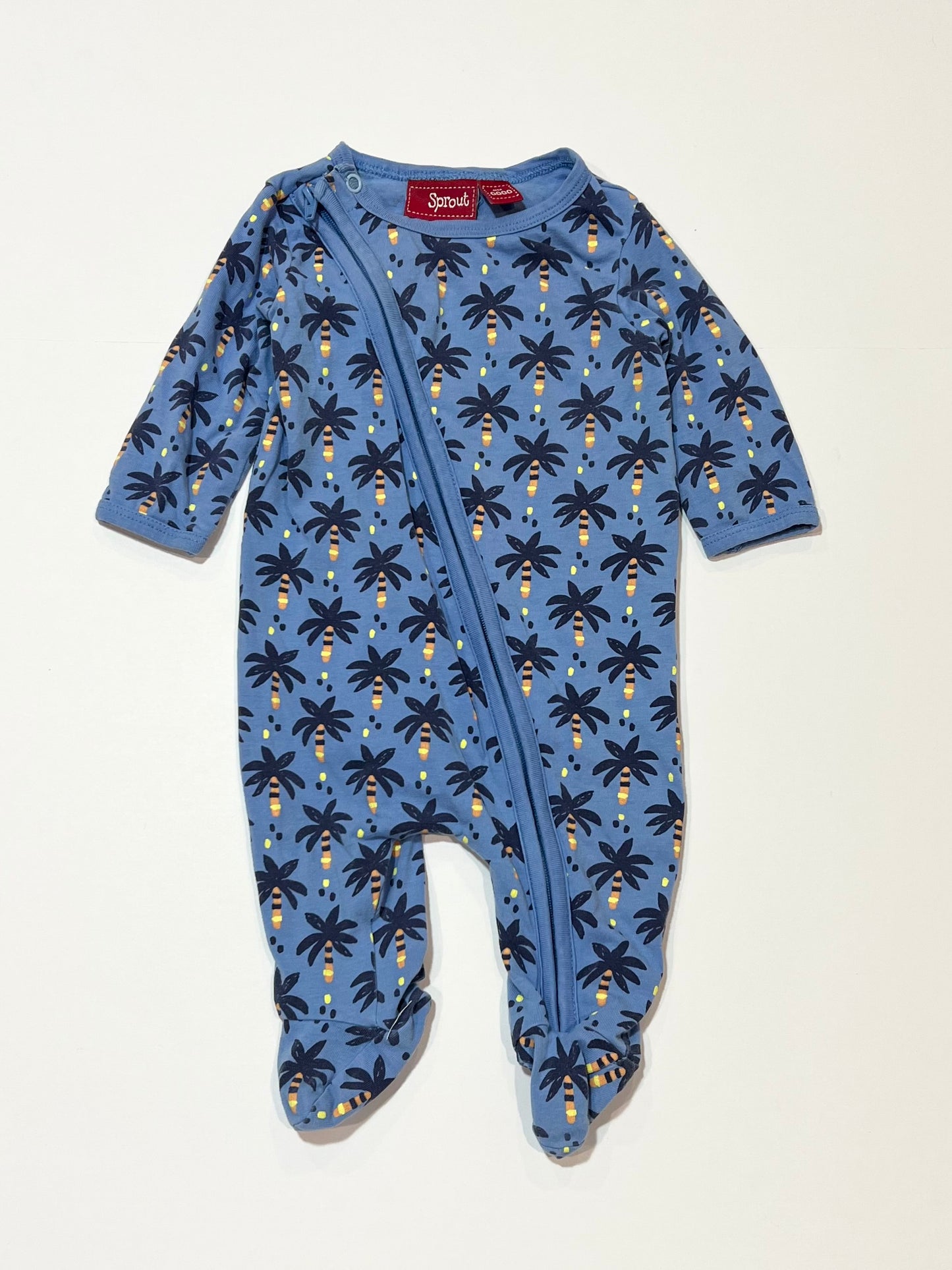 Palms zip onesie - Size 0000