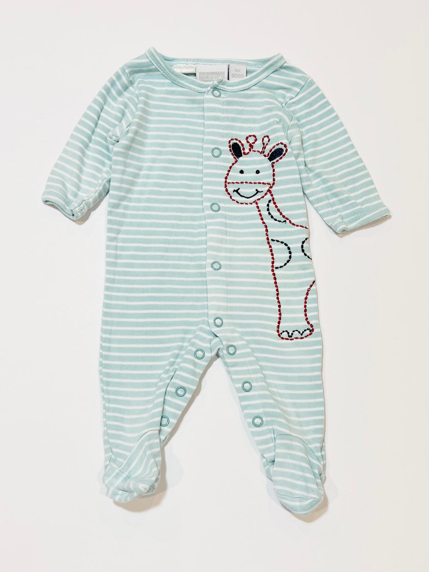 Giraffe striped onesie - Size 0000