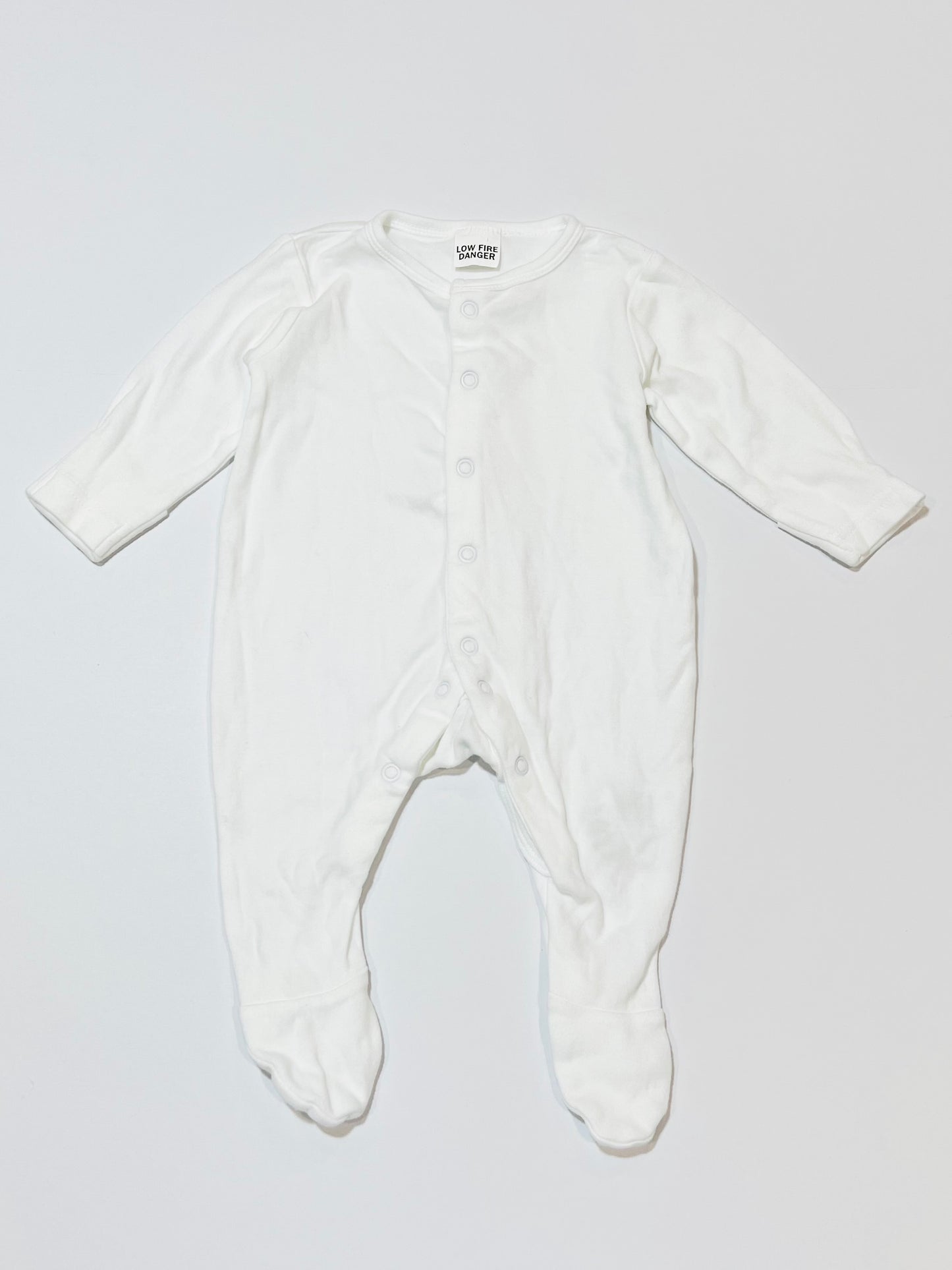 White onesie - Size 0000