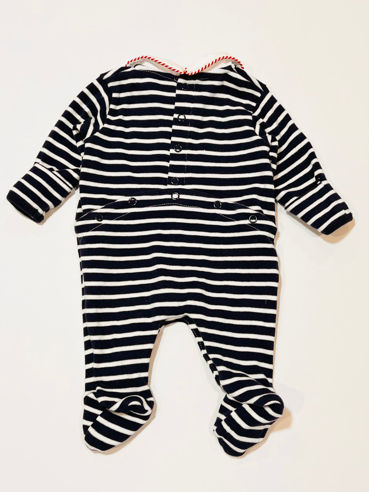 Striped soldiers onesie - Size 0000