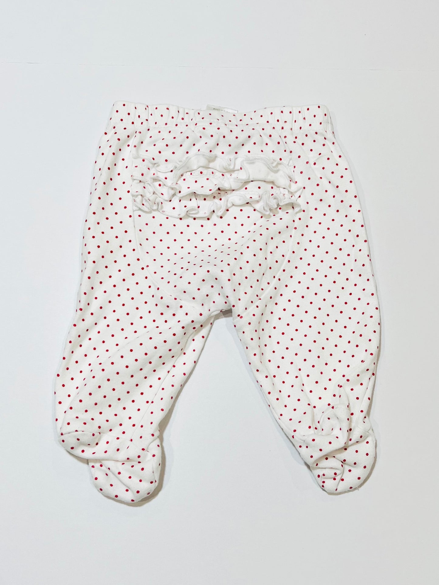 Lady bug footed pants - Size 0000