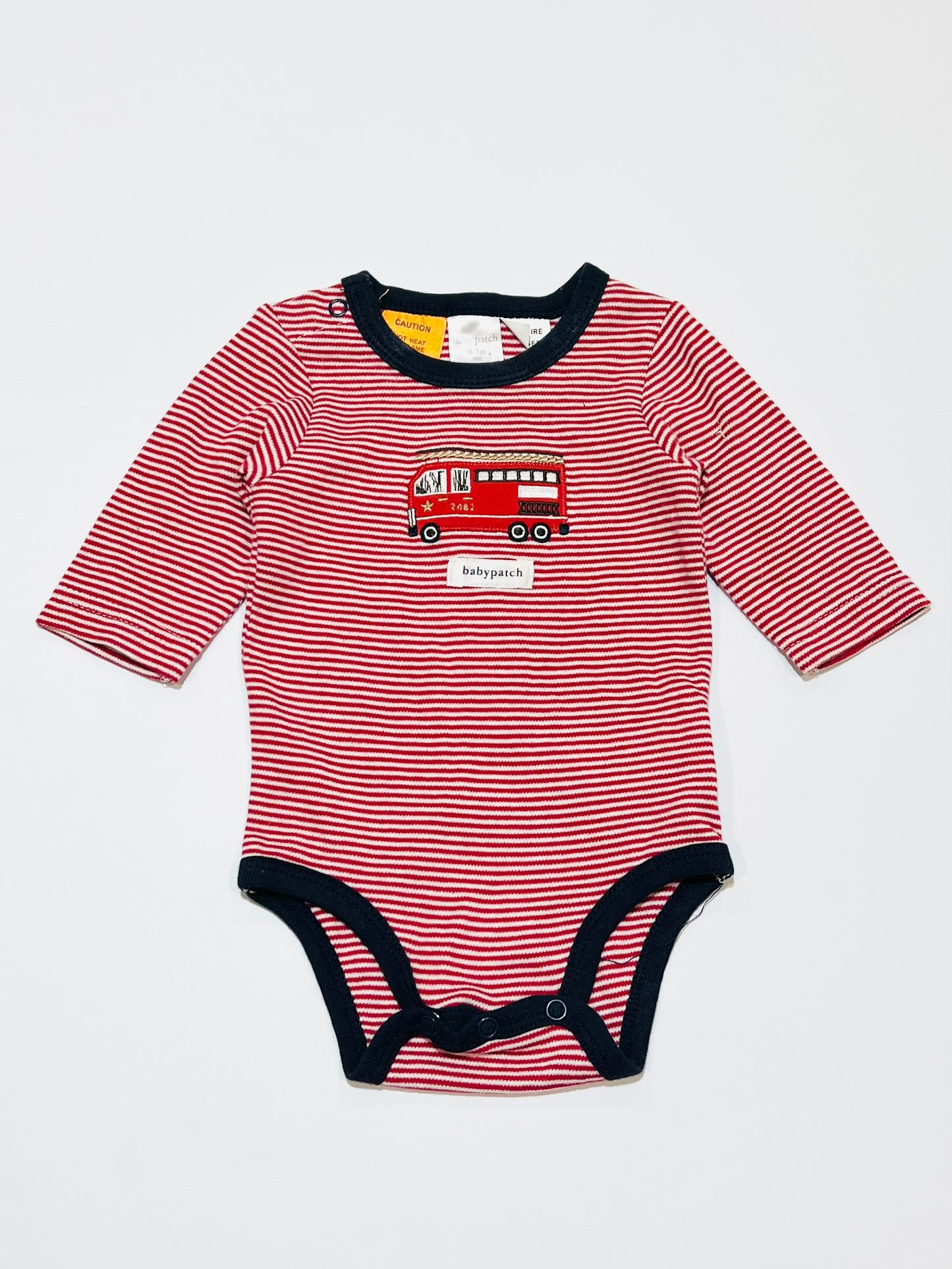 Firetruck bodysuit - Size 000