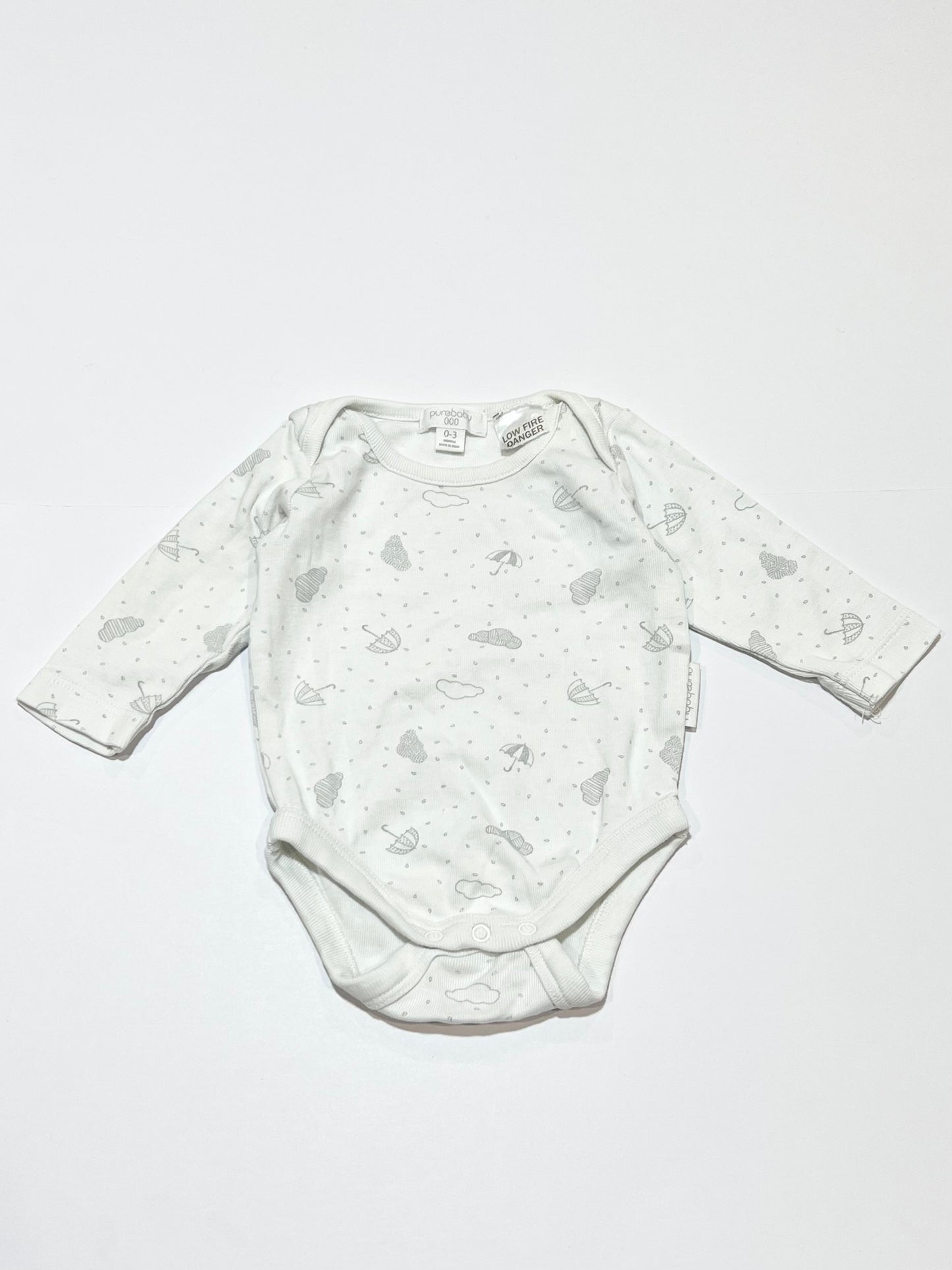 Rain clouds bodysuit - Size 000