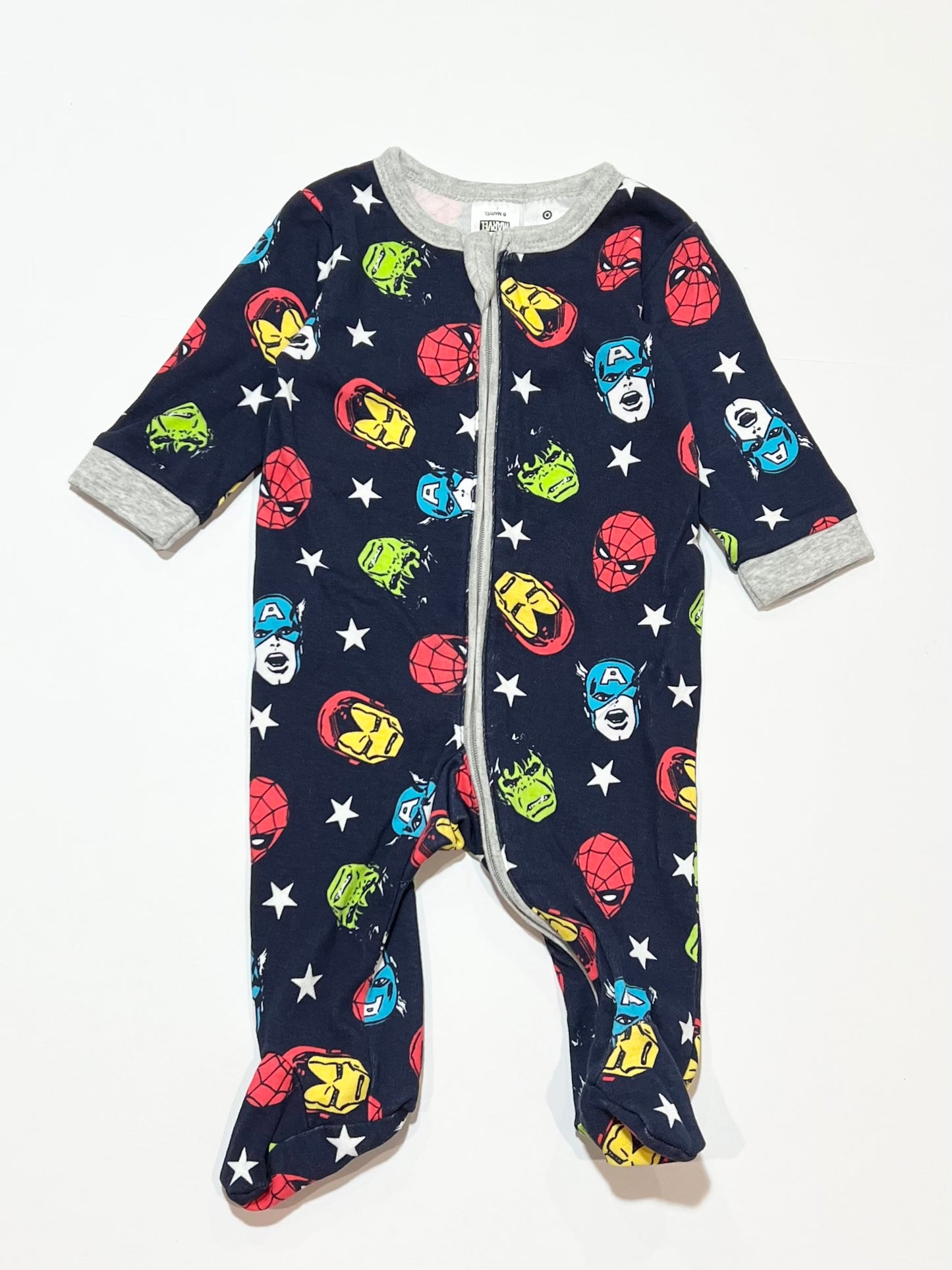 Heroes zip onesie - Size 000