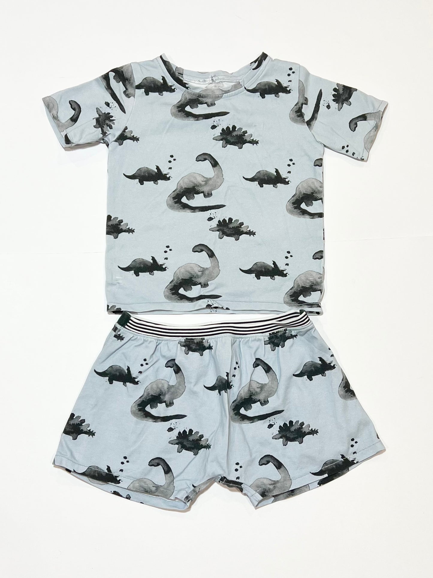 Blue dinosaur pyjamas - Size 3