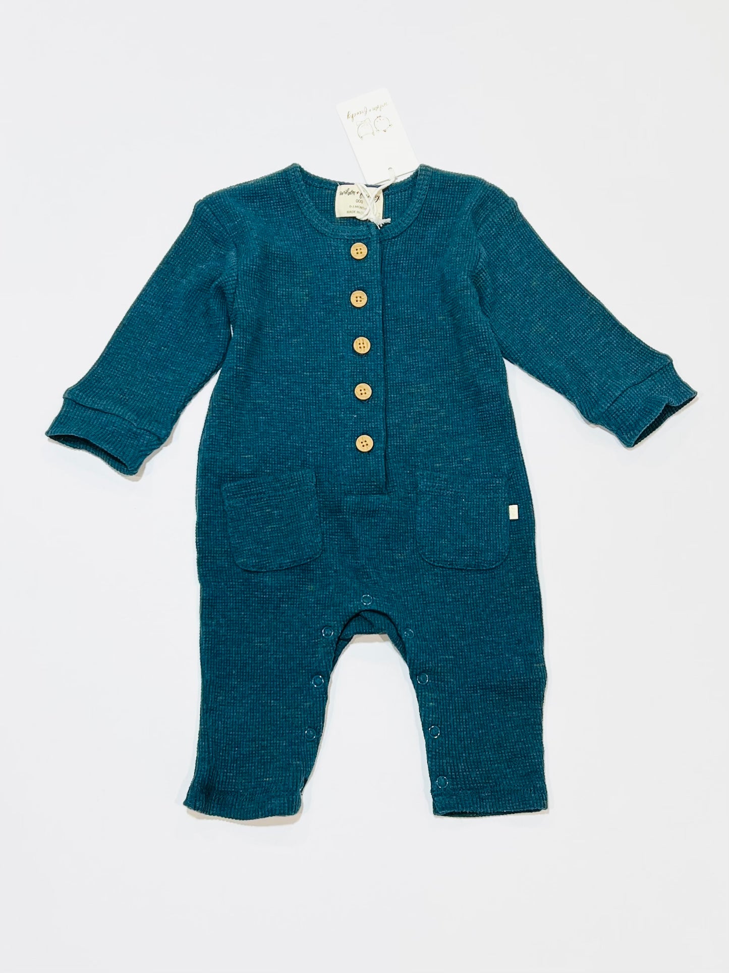 Waffle growsuit brand new - Size 000