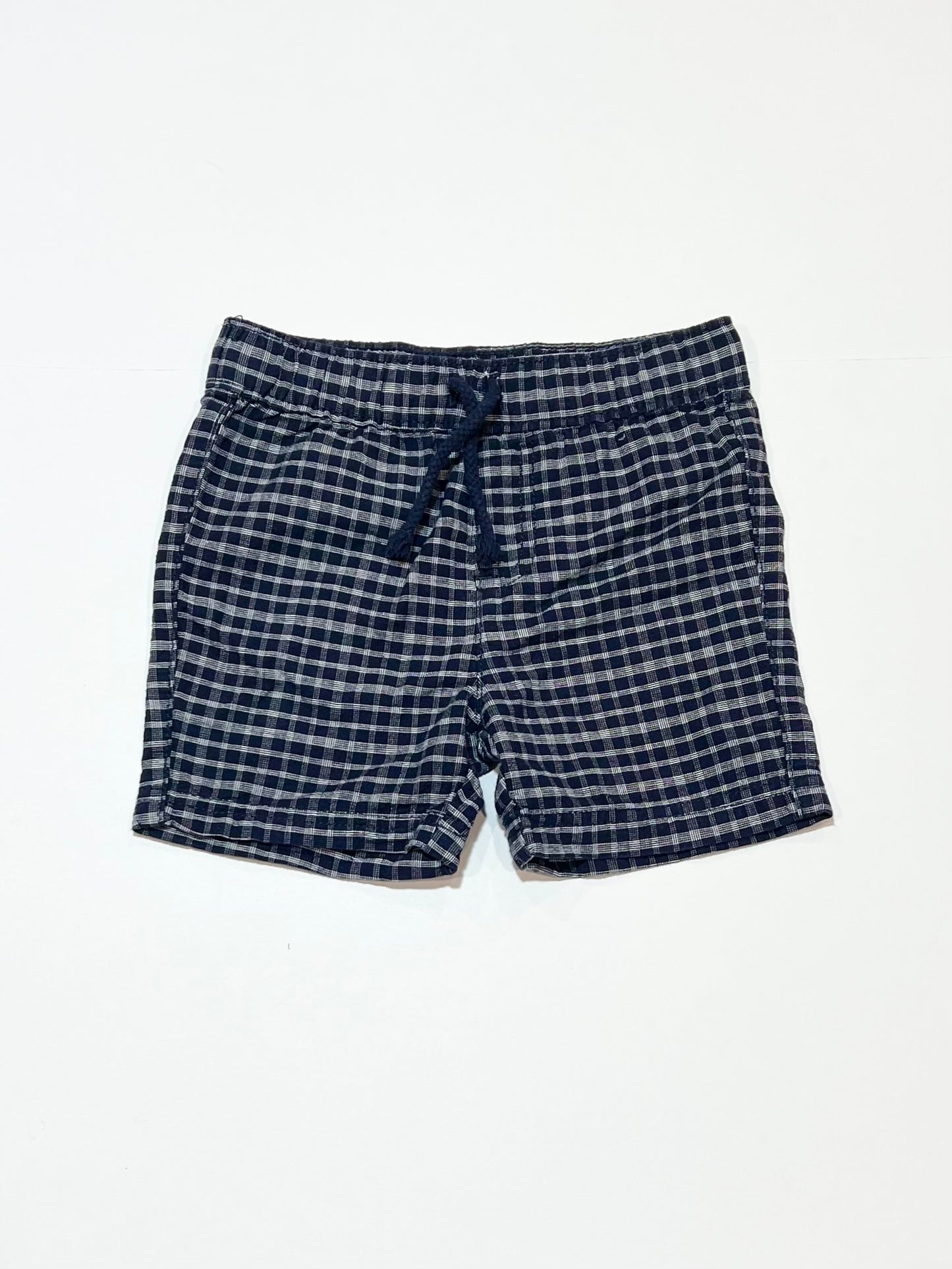 Woven check shorts - Size 2