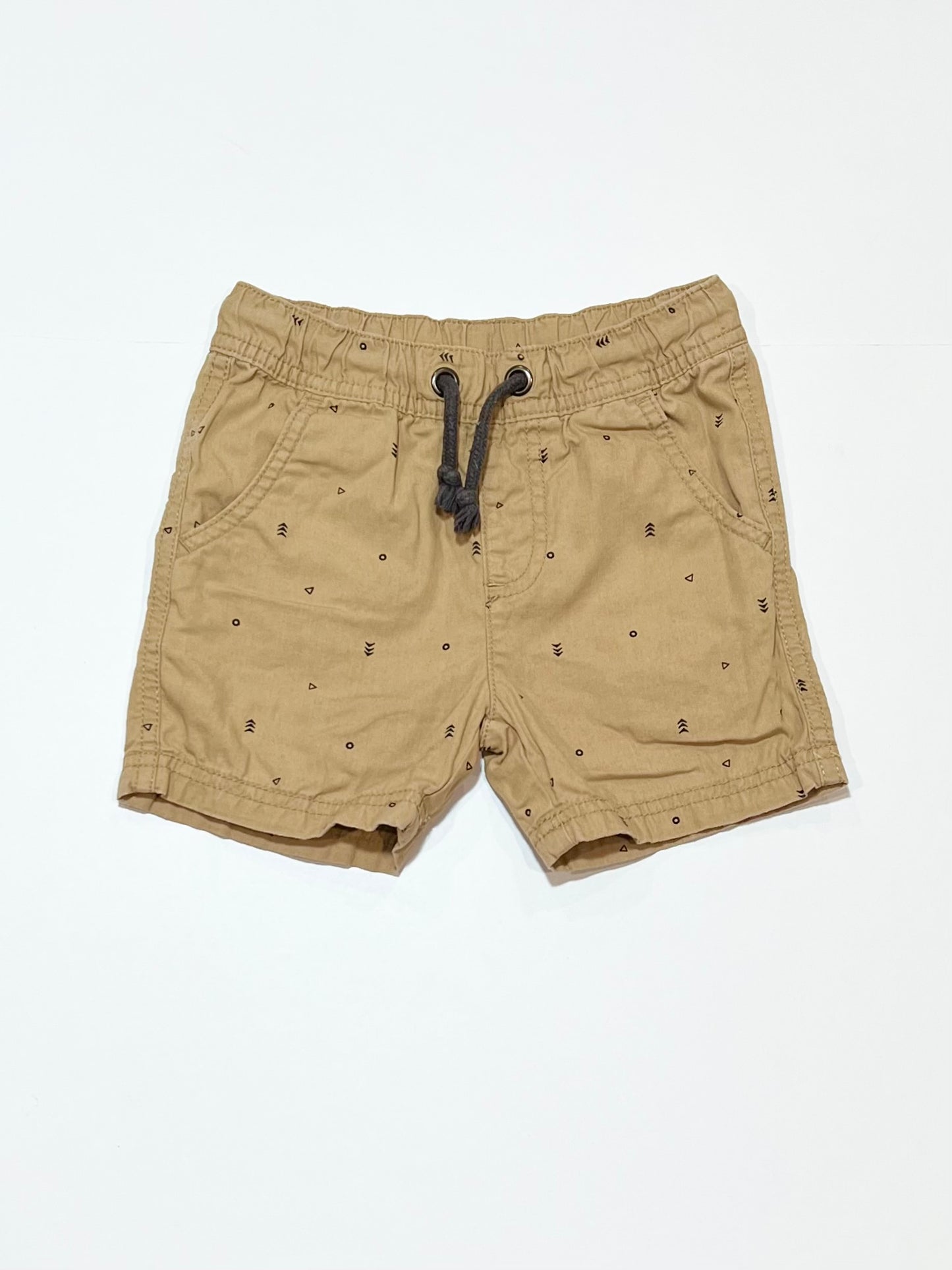 Brown cotton shorts - Size 2