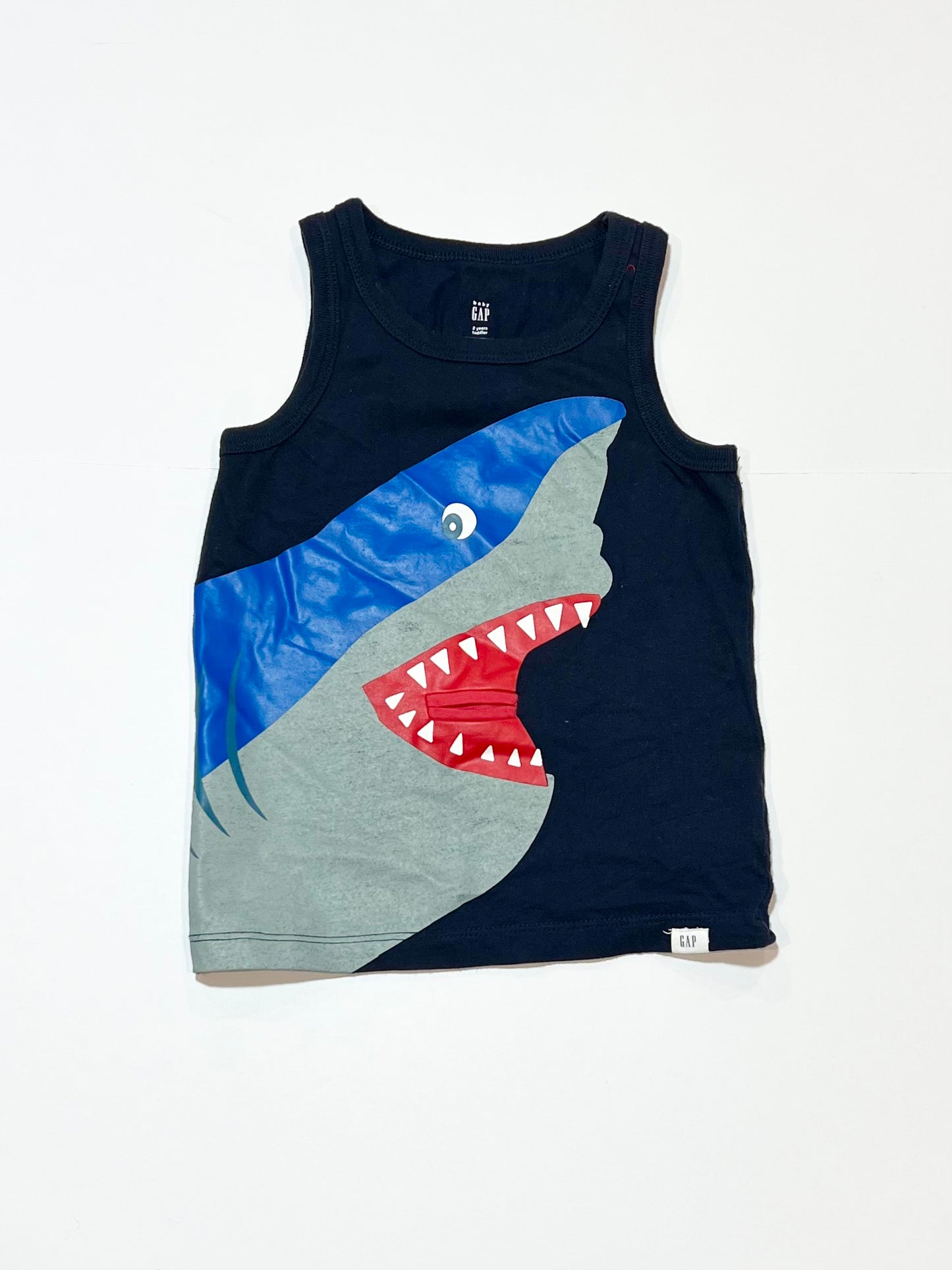 Navy shark tank - Size 2