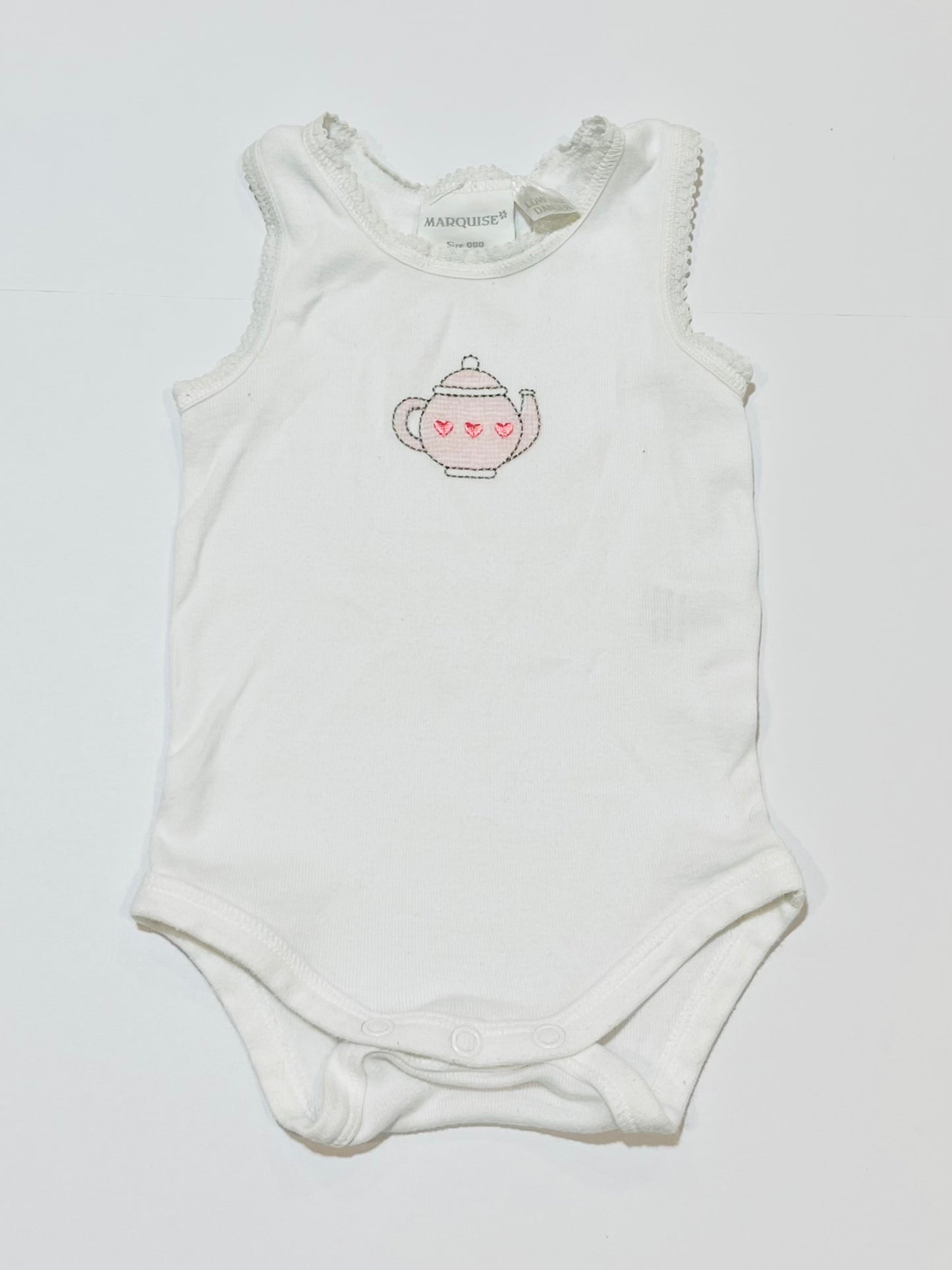 Teapot bodysuit - Size 000