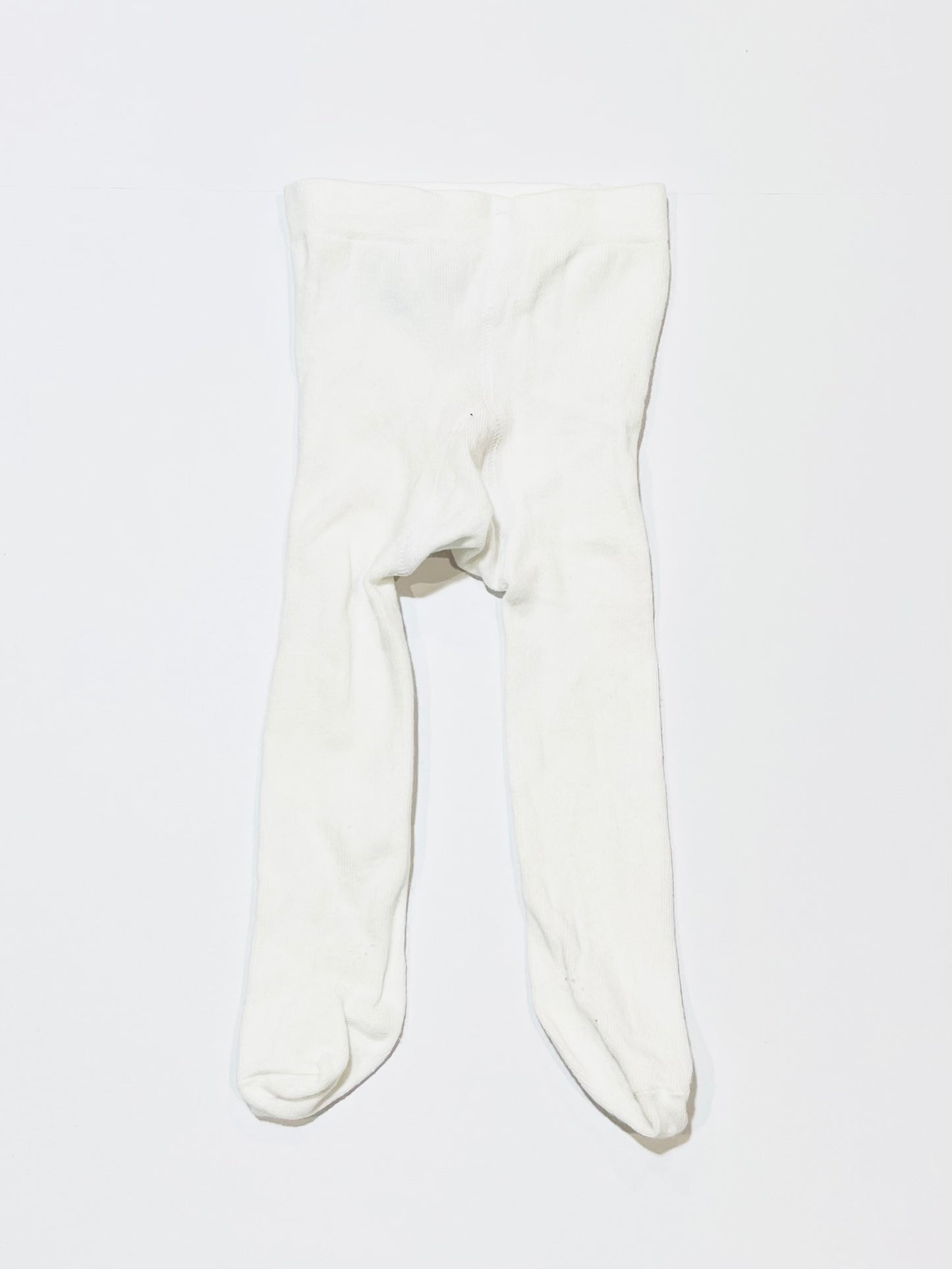 White tights - Size 0-2 months