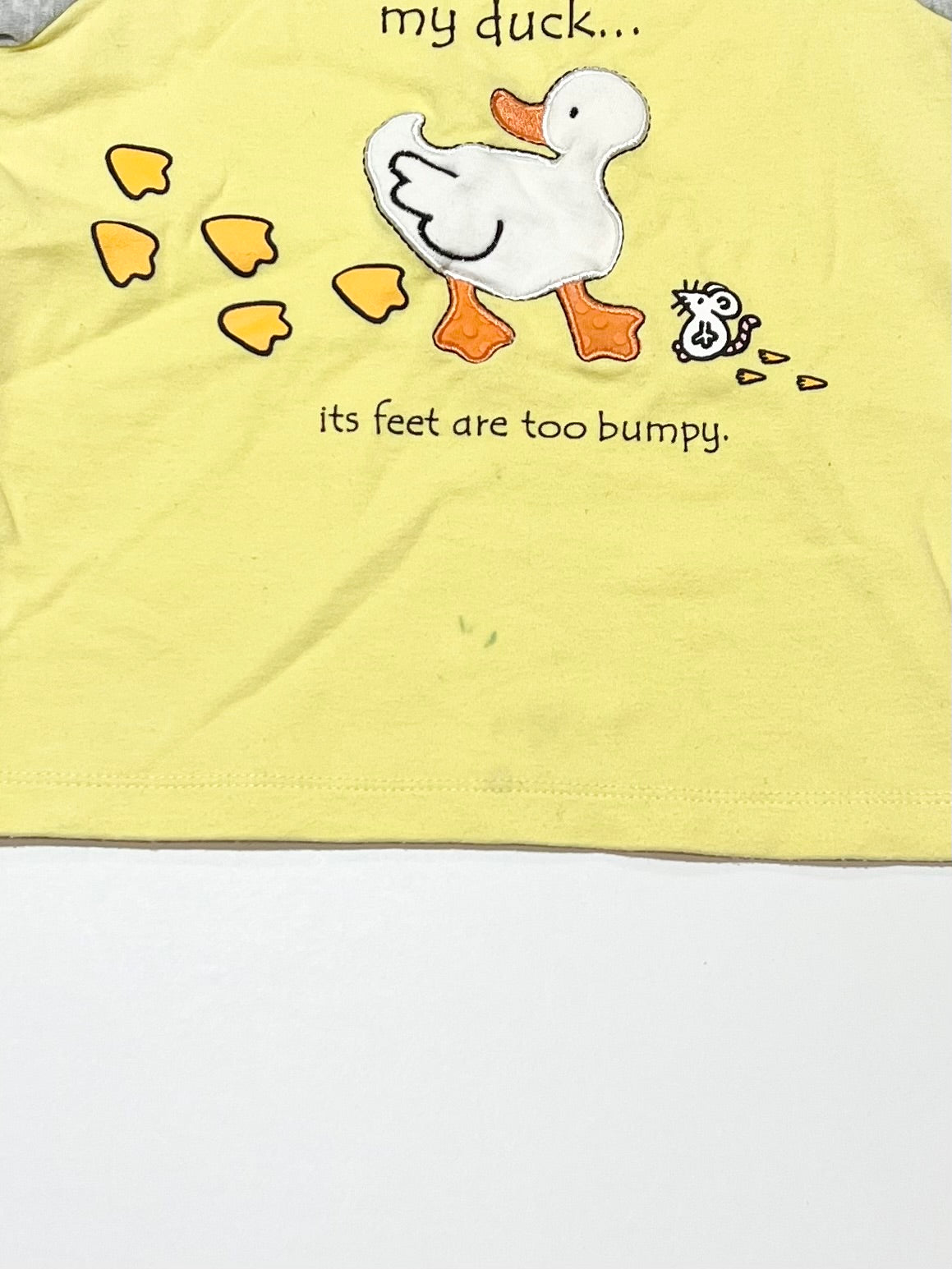 Yellow duck tee - Size 2