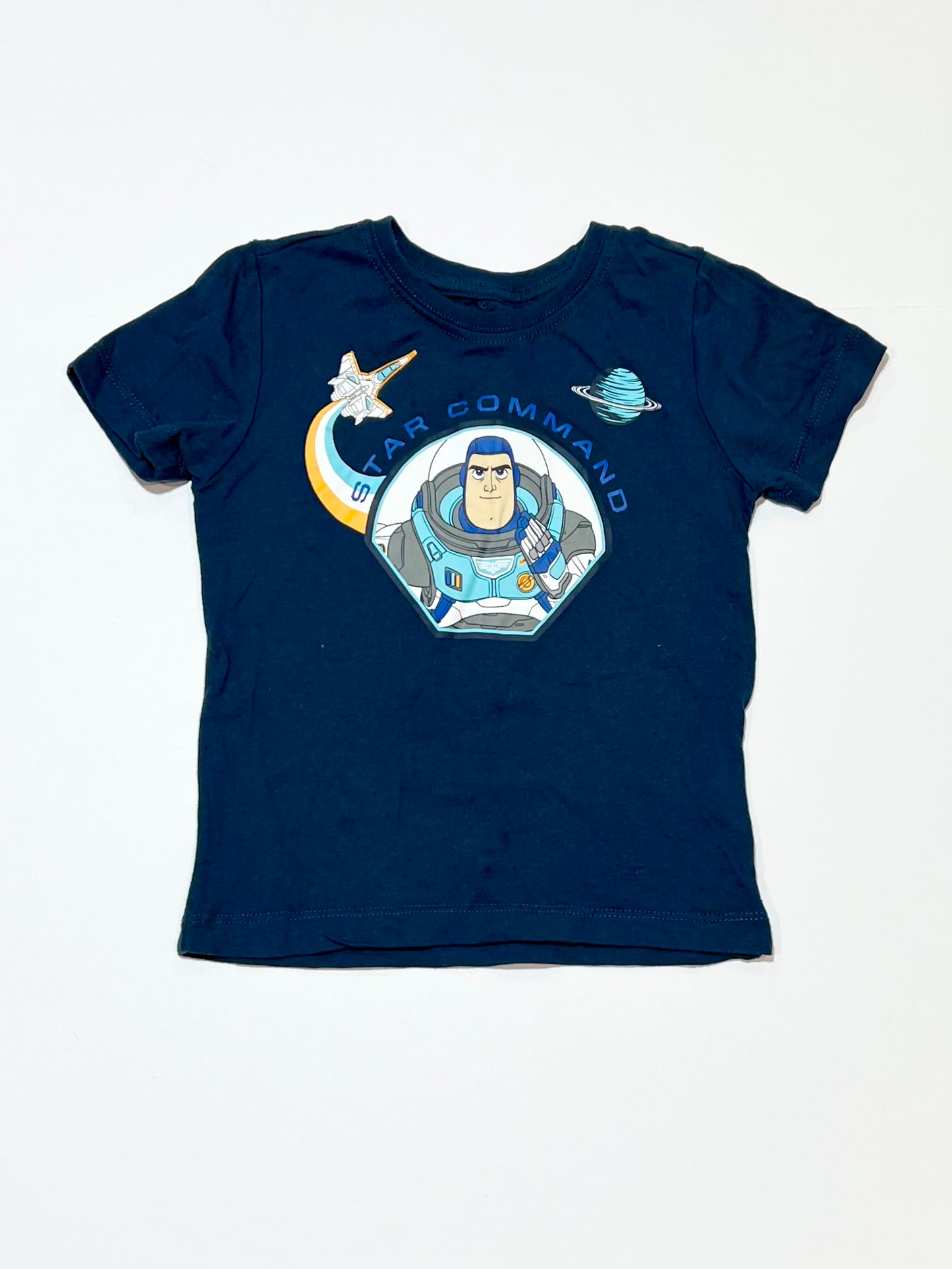 Navy Buzz tee - Size 2
