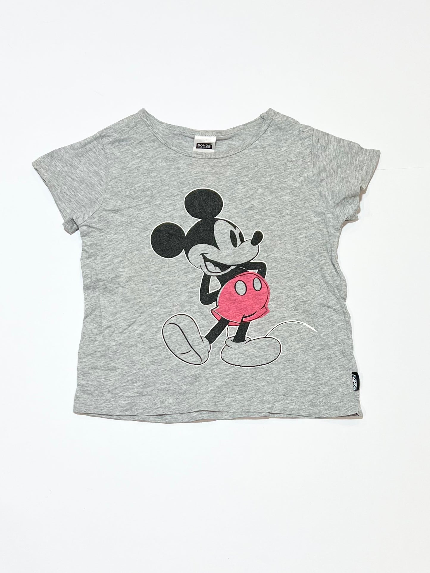 Grey Mickey tee - Size 2