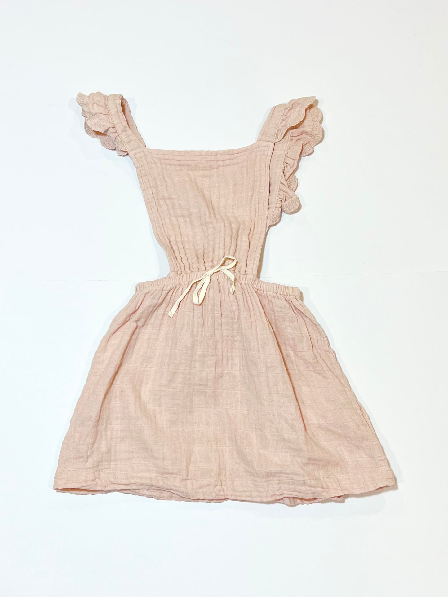 Dusty pink pinafore - Size 3
