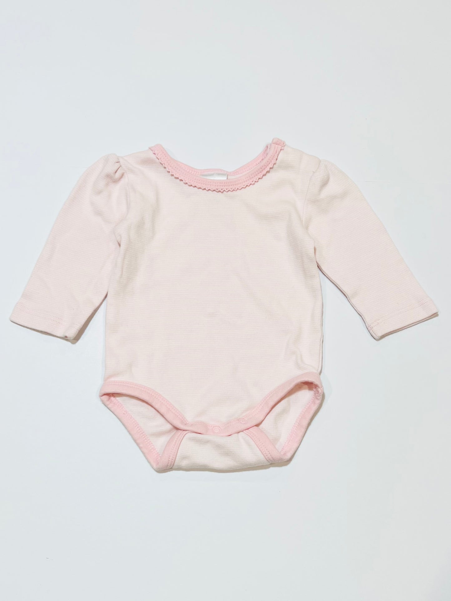 Pink striped bodysuit - Size 000