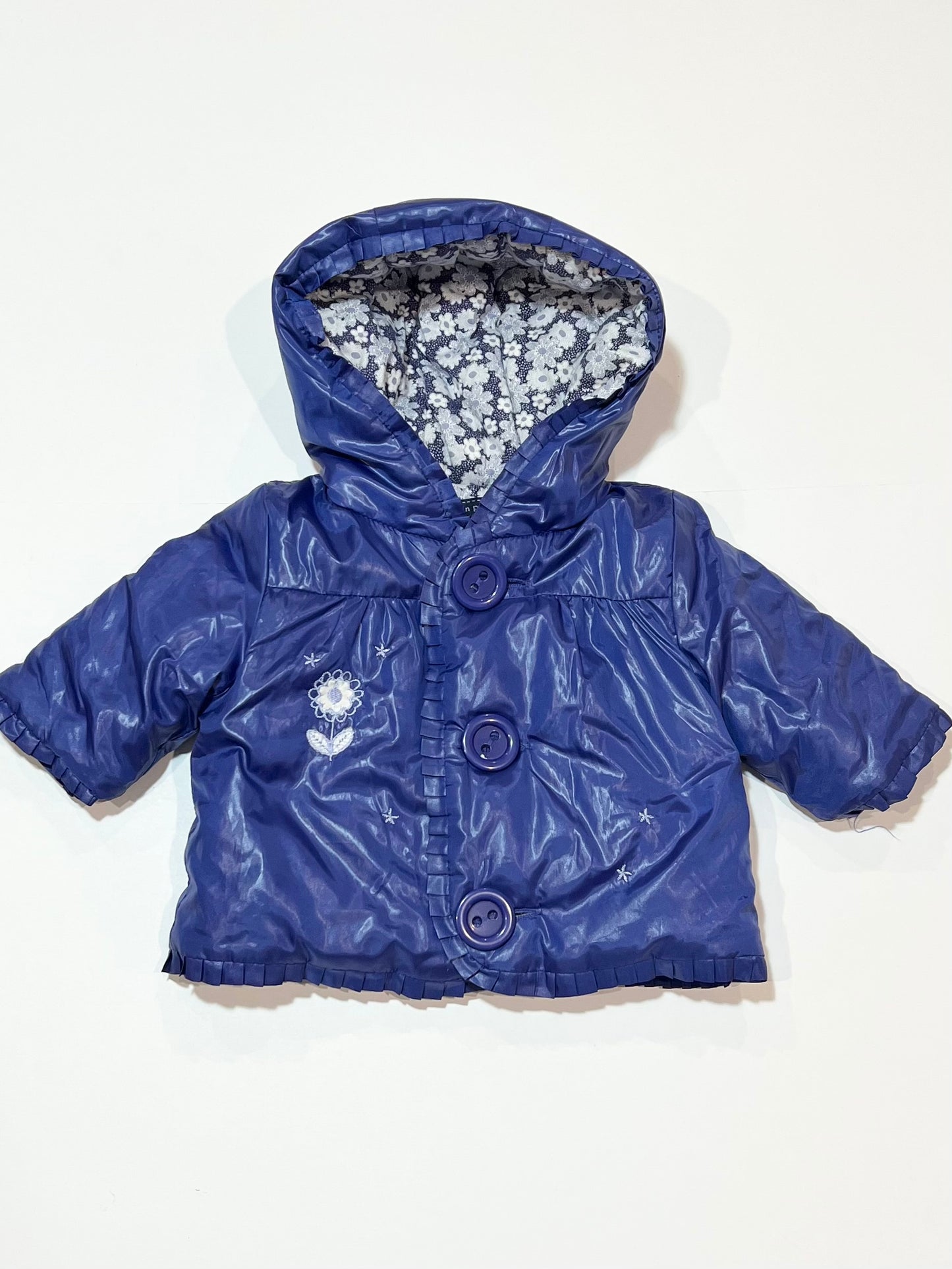 Blue padded jacket - Size 000