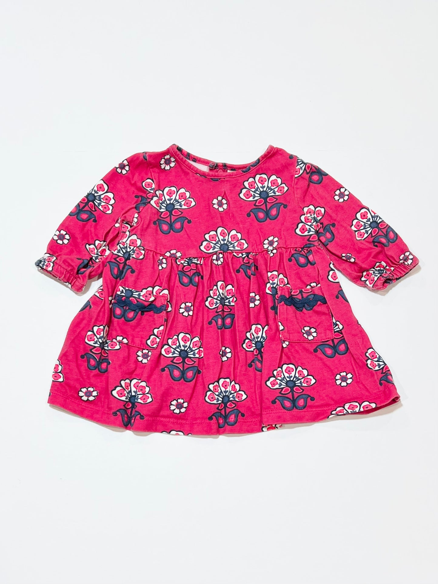 Pink flower dress - Size 000