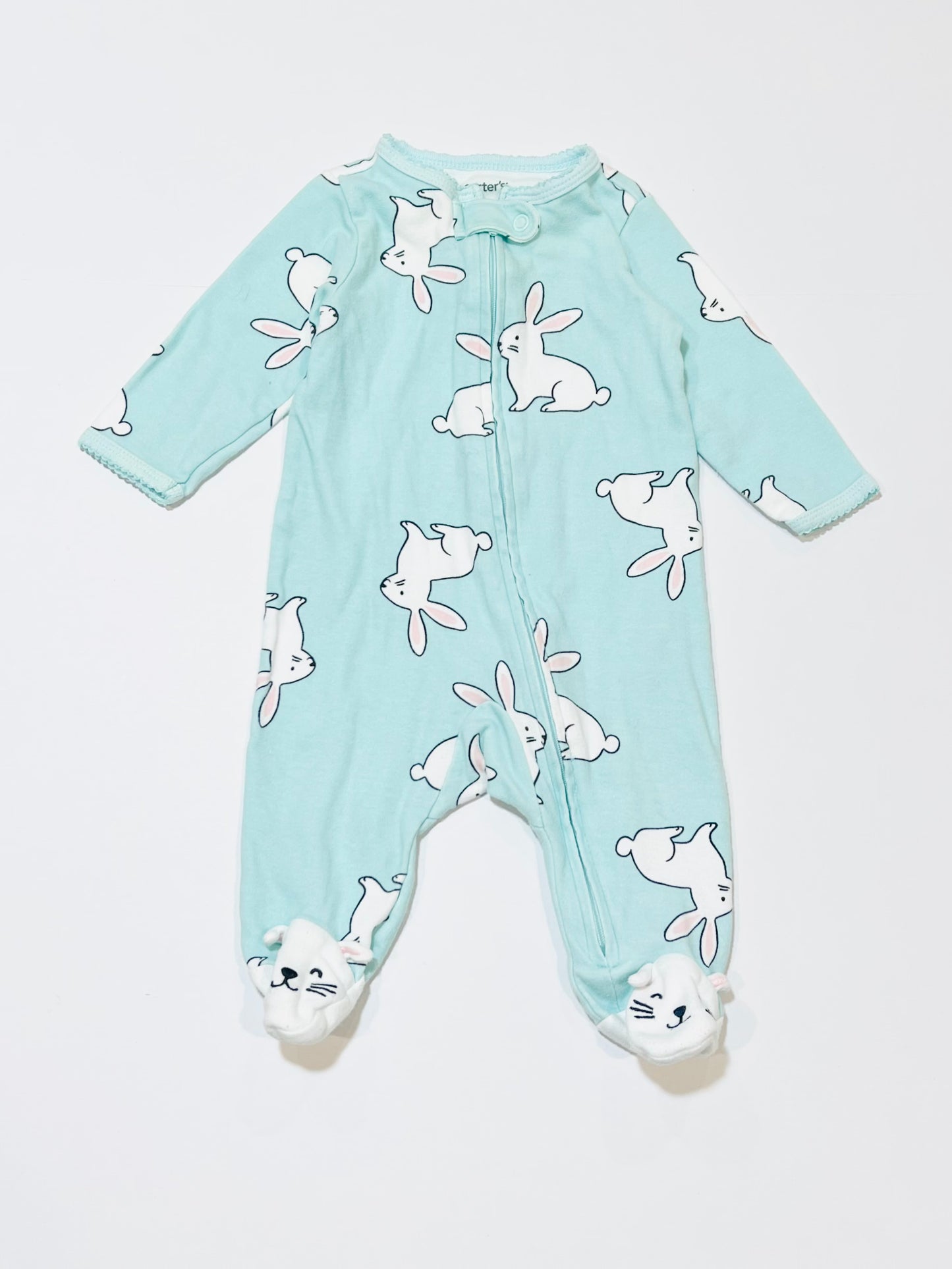 Bunny zip onesie - Size 000