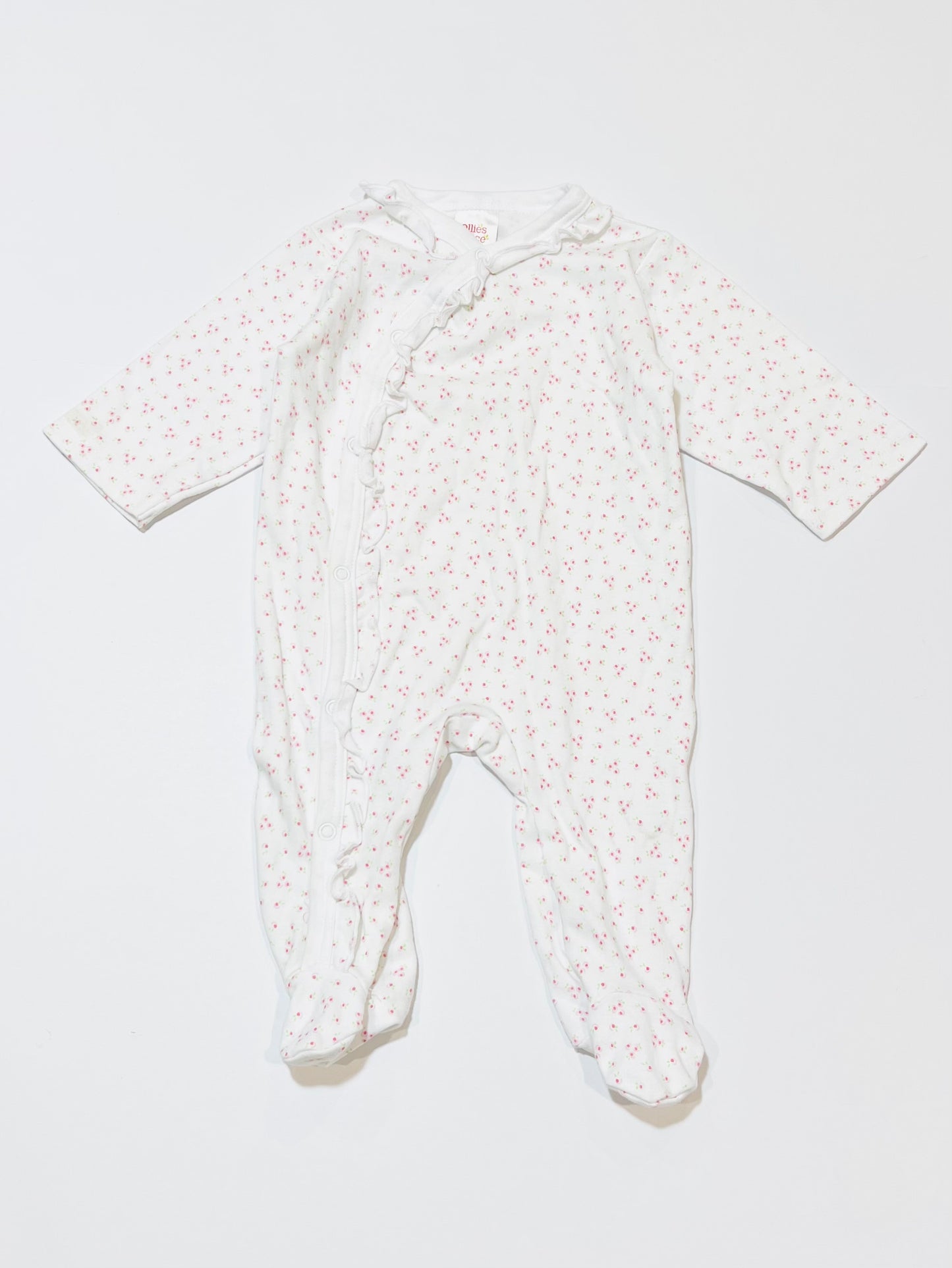 Floral onesie - Size 000