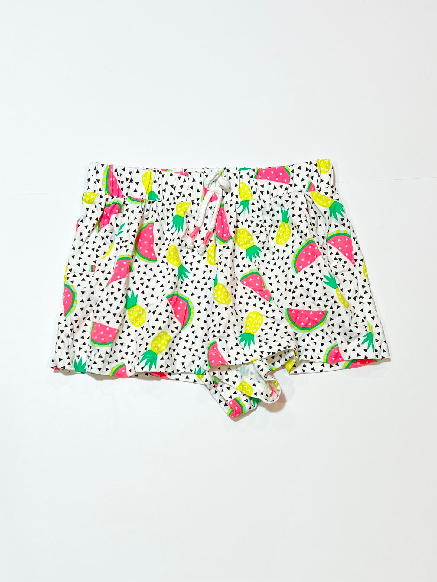 Jersey fruit shorts - Size 4-5