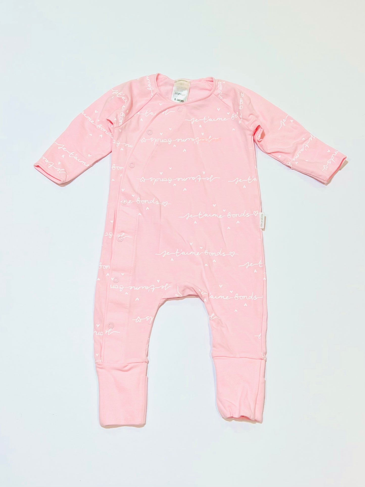 Pink Cosysuit - Size 000