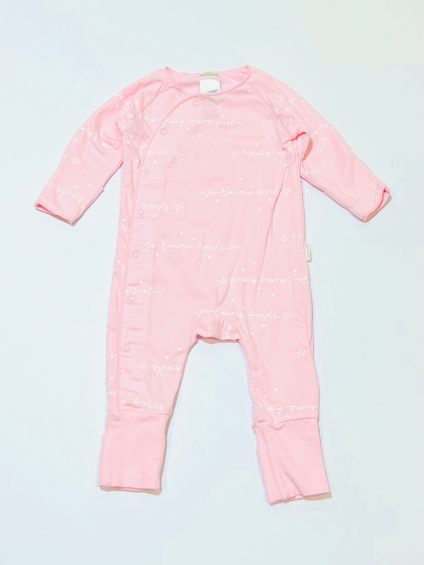 Pink Cosysuit - Size 000
