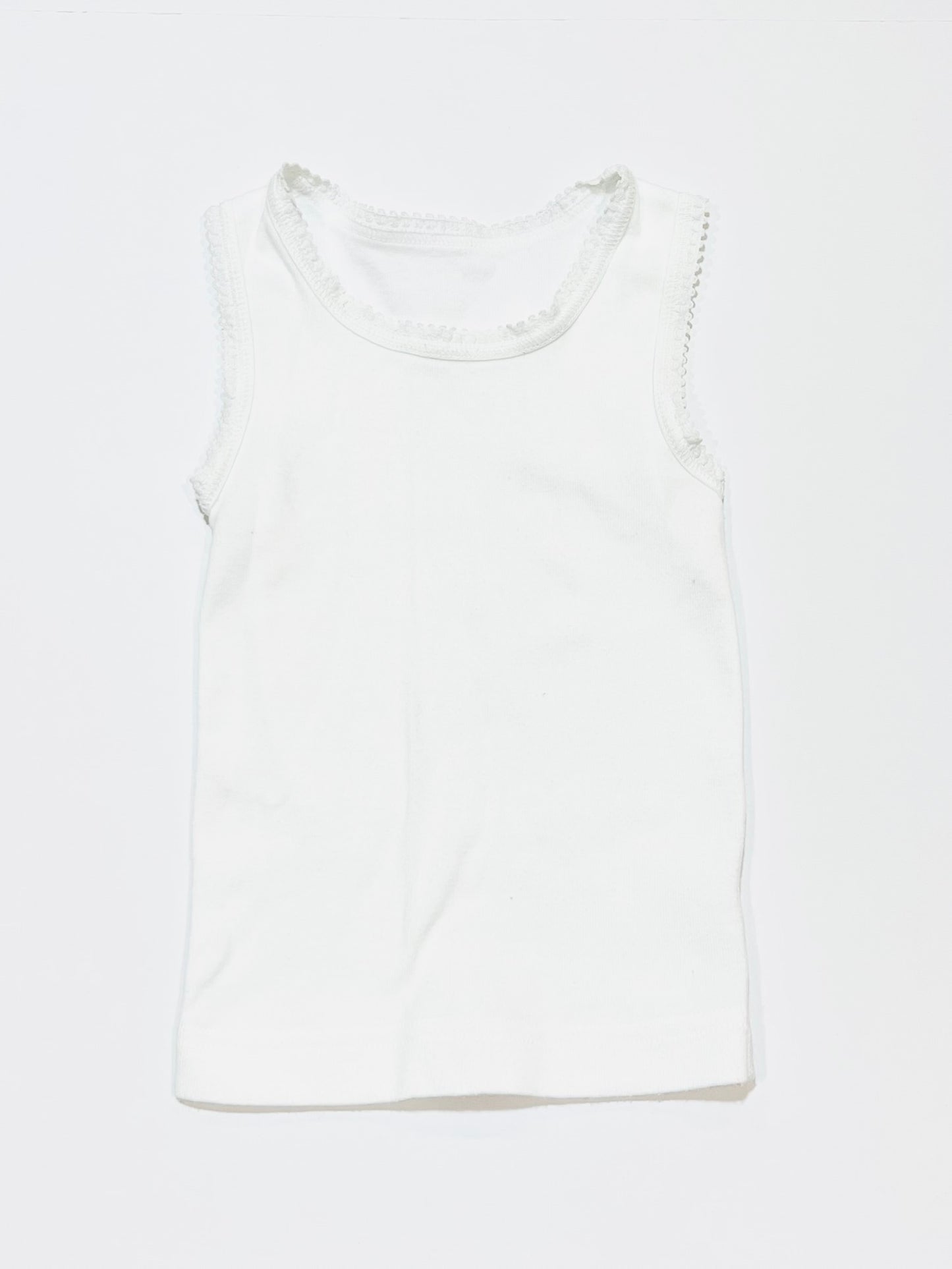 Lace trim singlet - Size 00