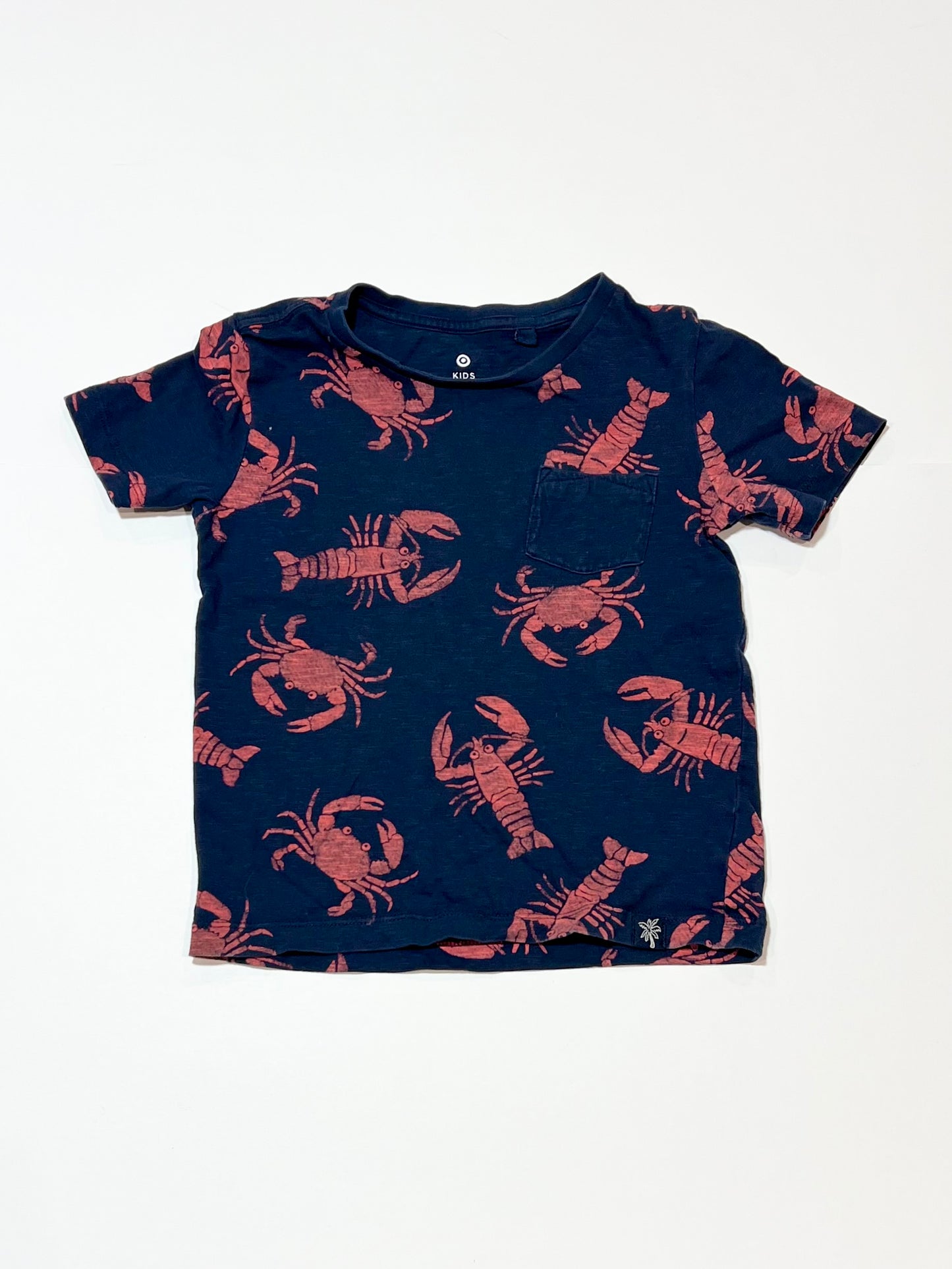 Crabs and lobsers tee - Size 4