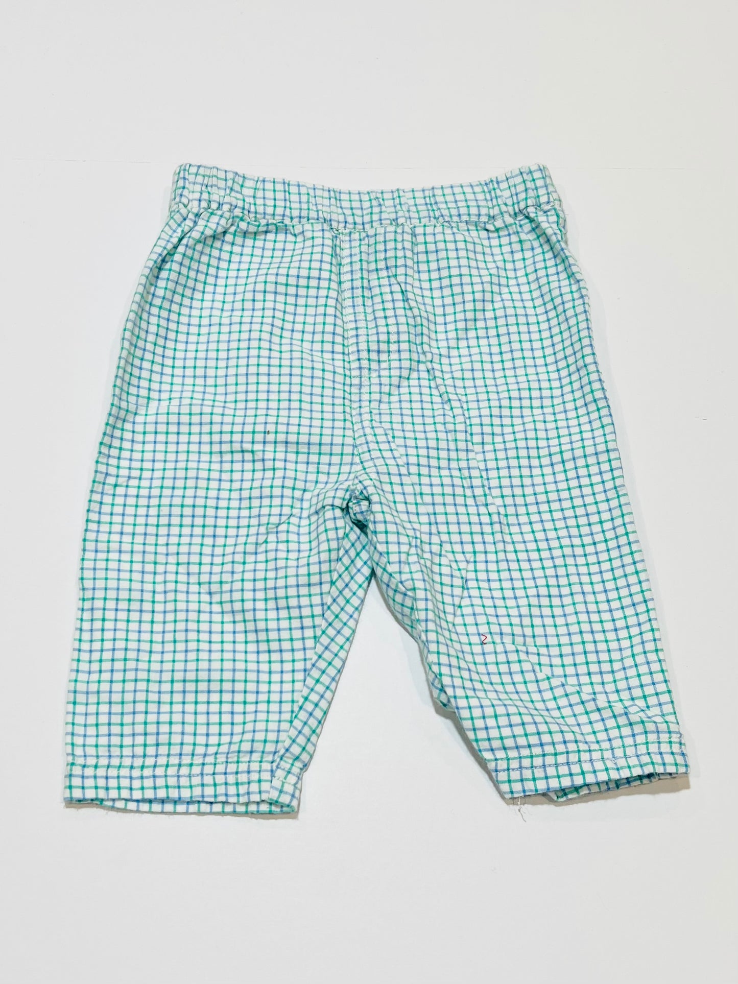 Cotton checkered pants - Size 00