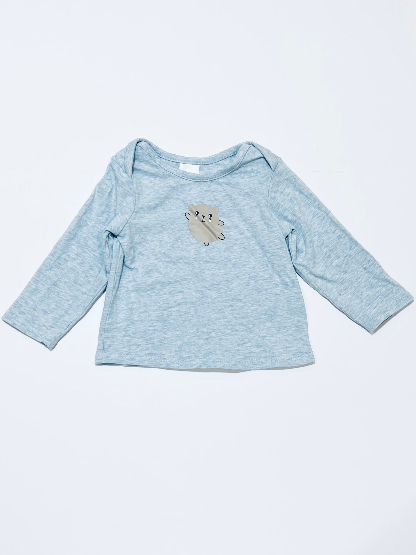 Blue bear top - Size 00