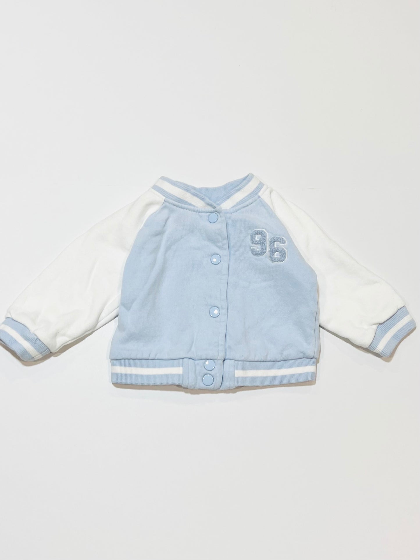 Blue varsity jacket - Size 00