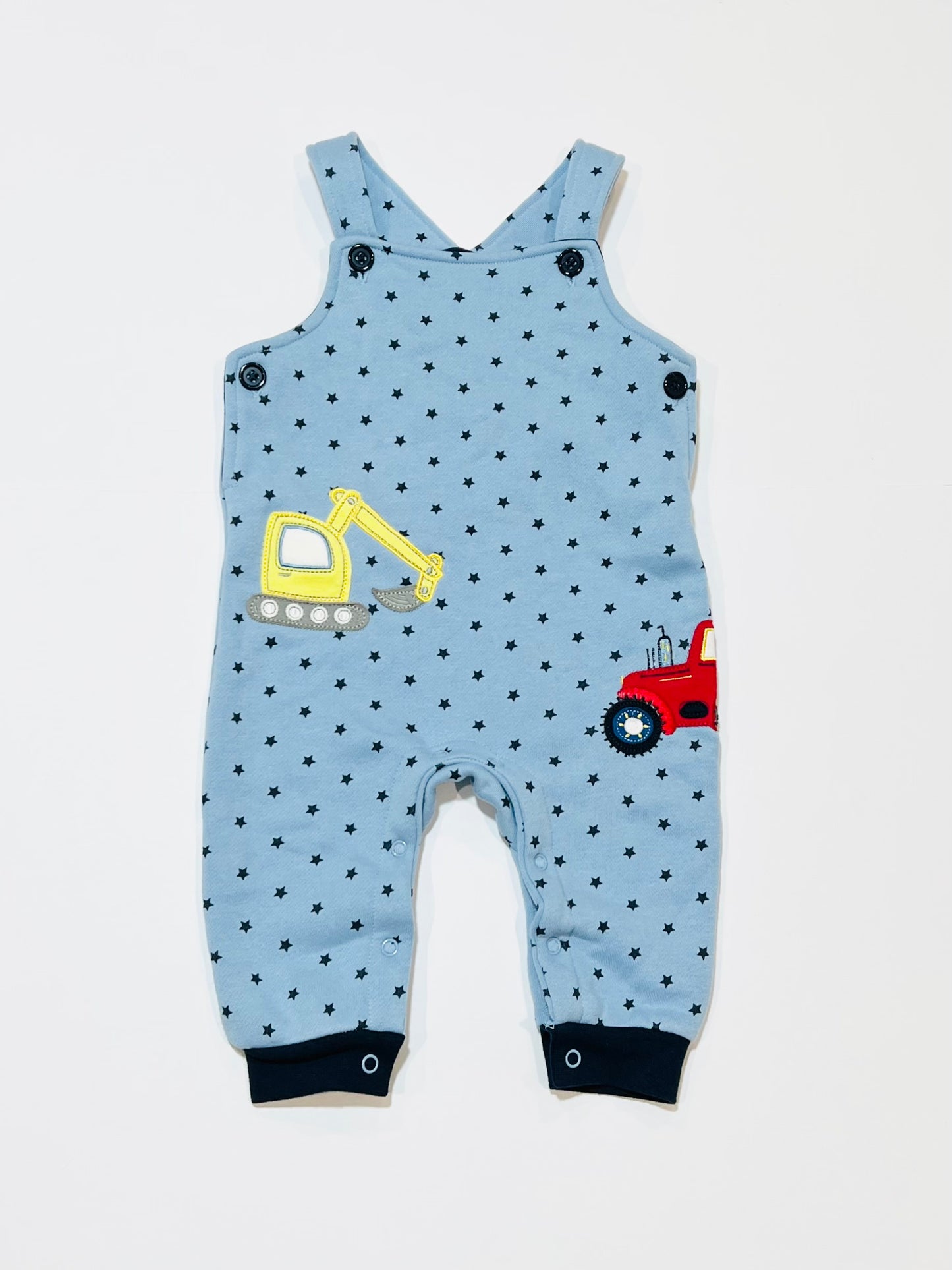 Blue fleece overalls - Size 00