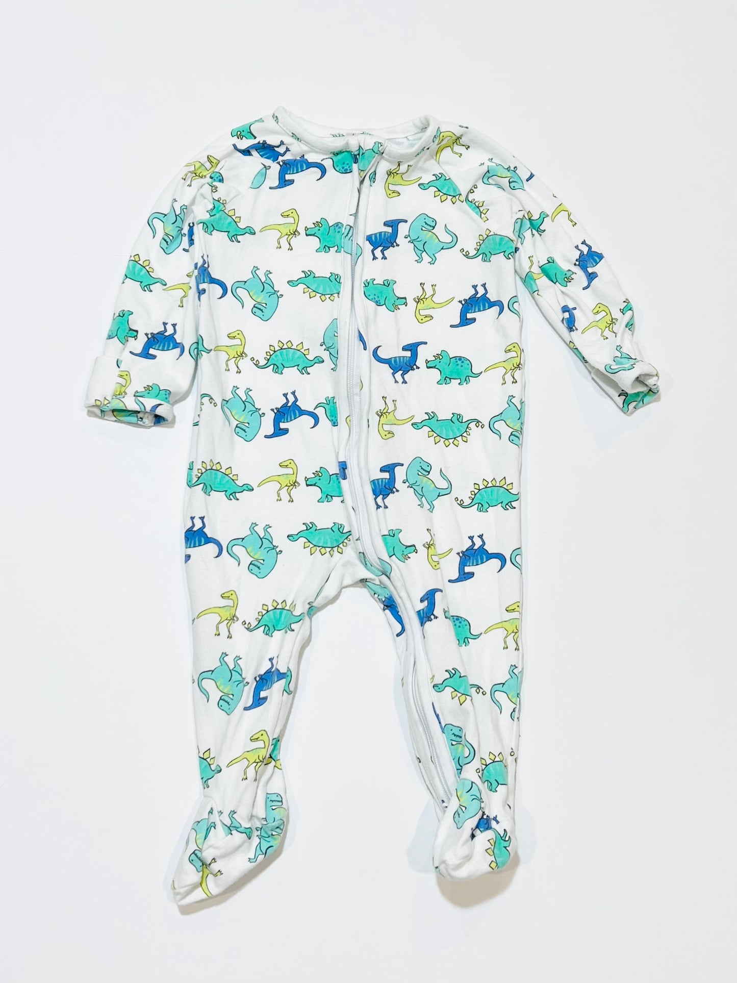 Dino zip onesie - Size 00