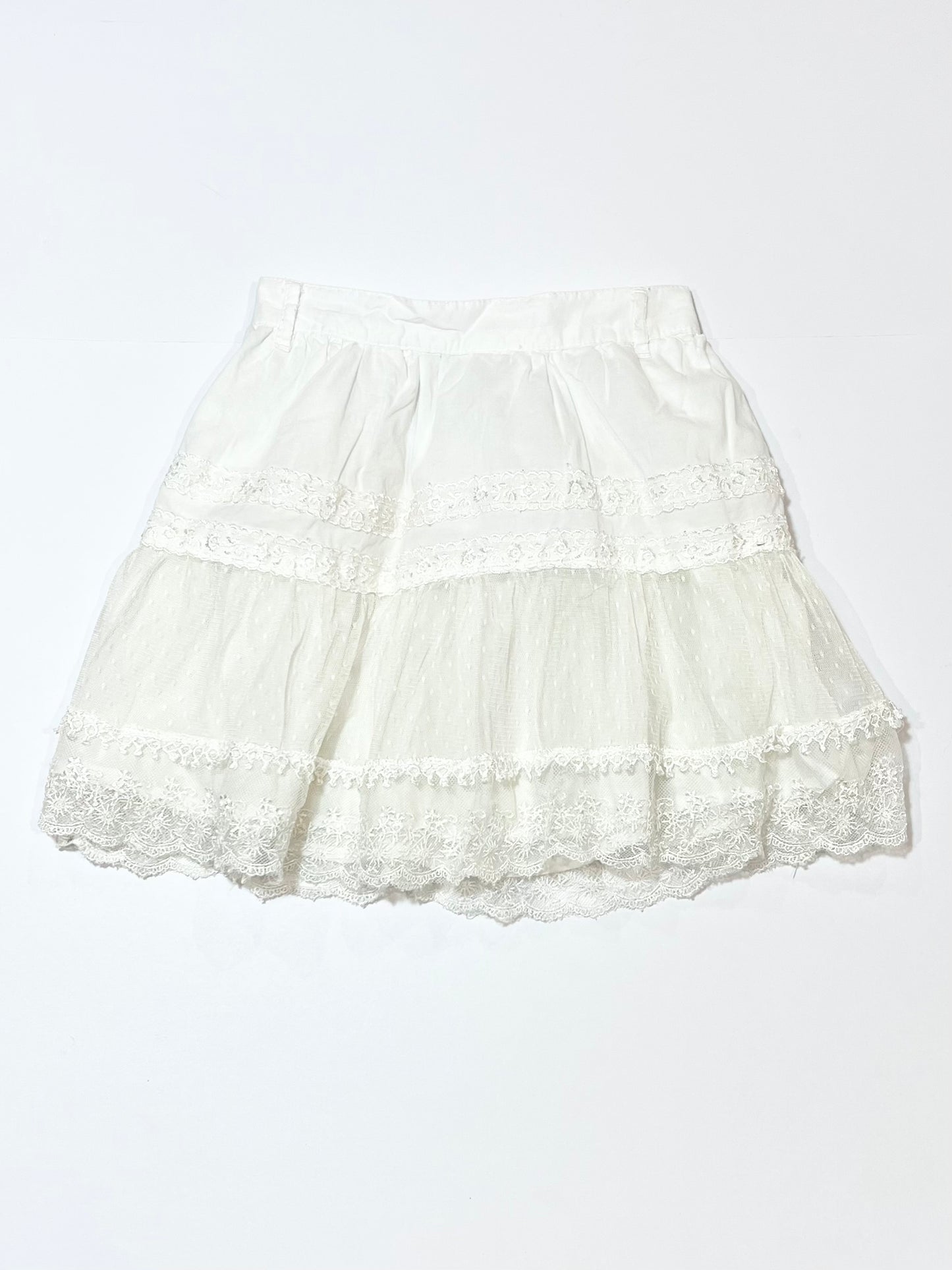 White lace skirt - Size 4