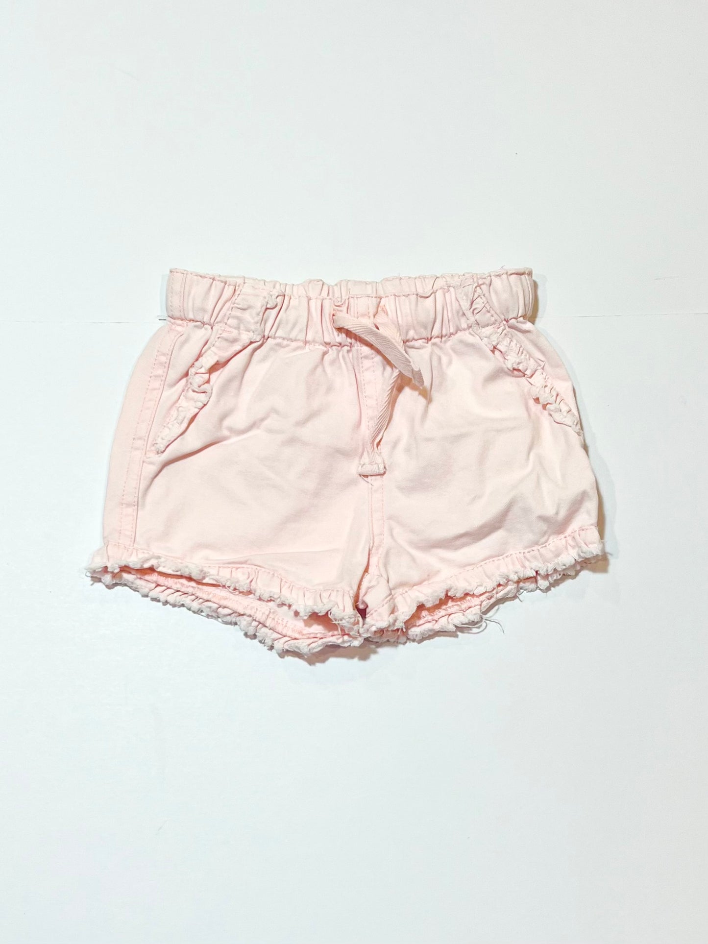 Pink denim shorts - Size 0